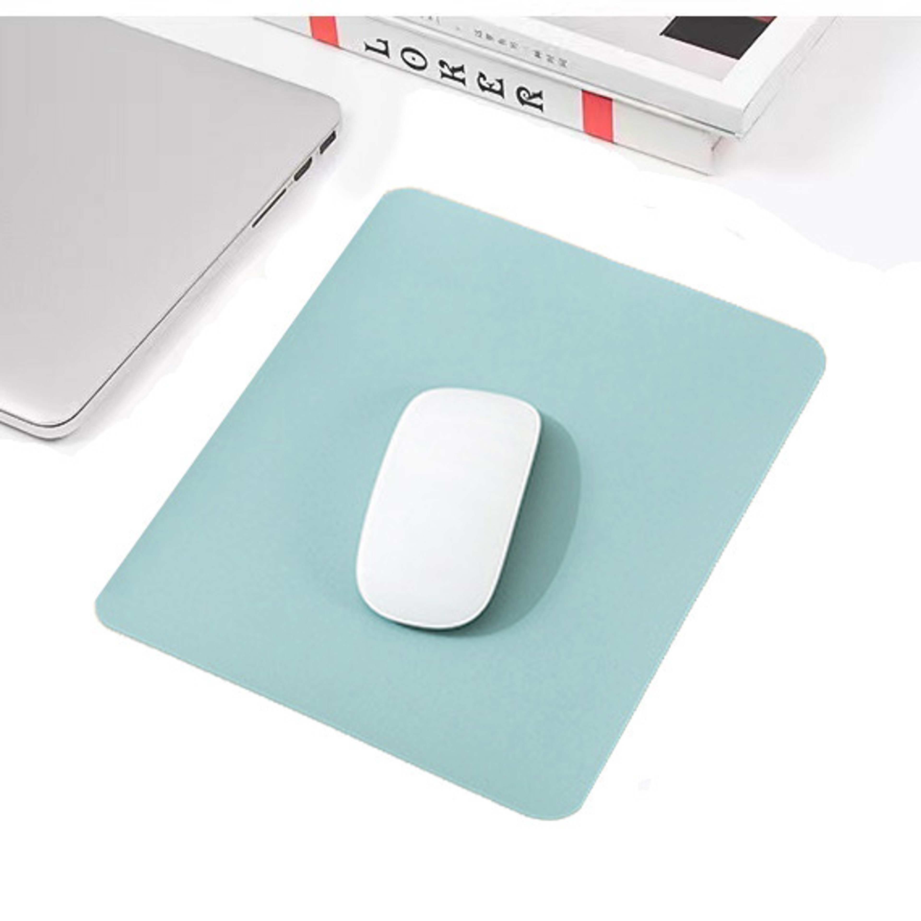 Small Leather Mouse Pad Non-Slip Waterproof Anti Scratch Desk Mat – view 8