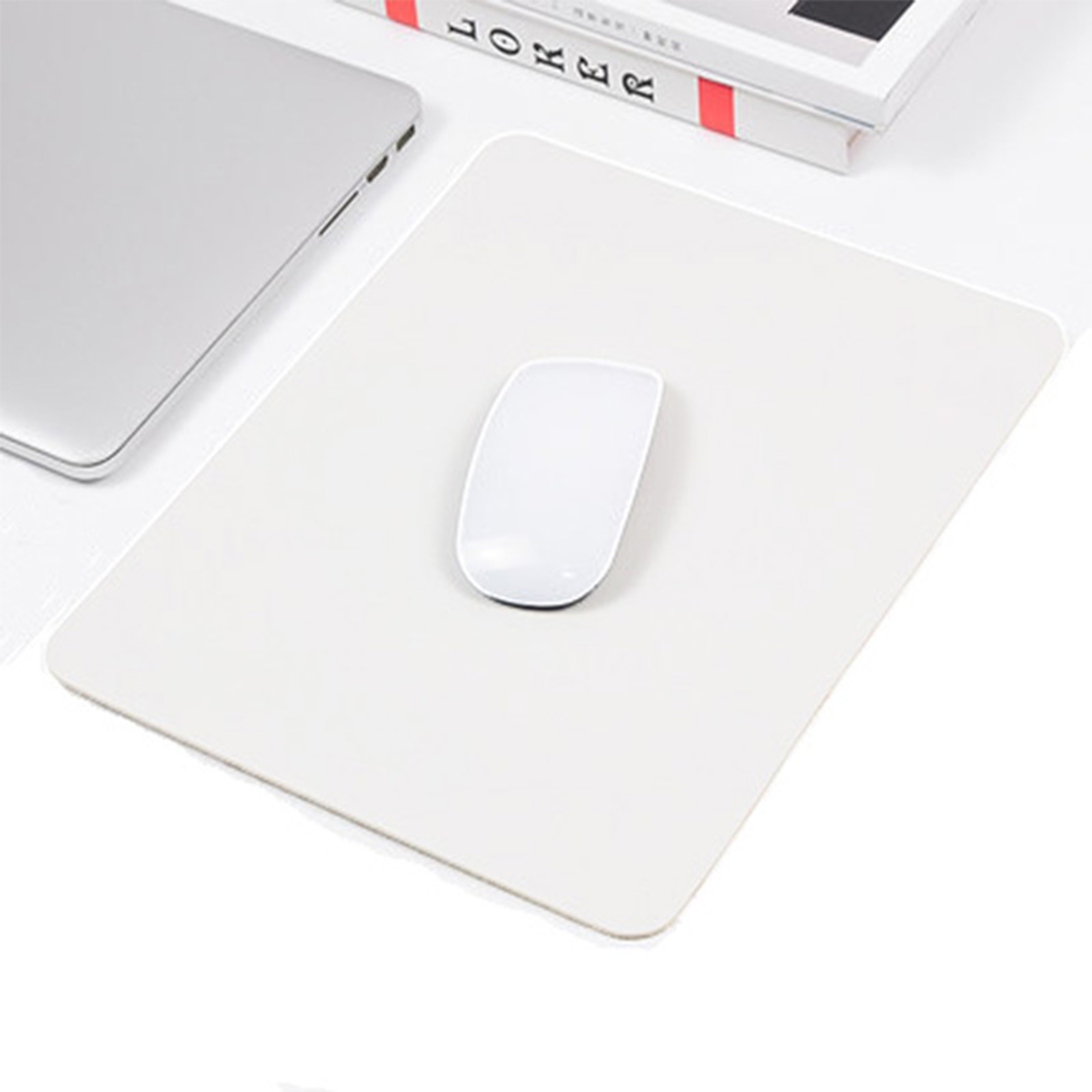 Small Leather Mouse Pad Non-Slip Waterproof Anti Scratch Desk Mat – view 11