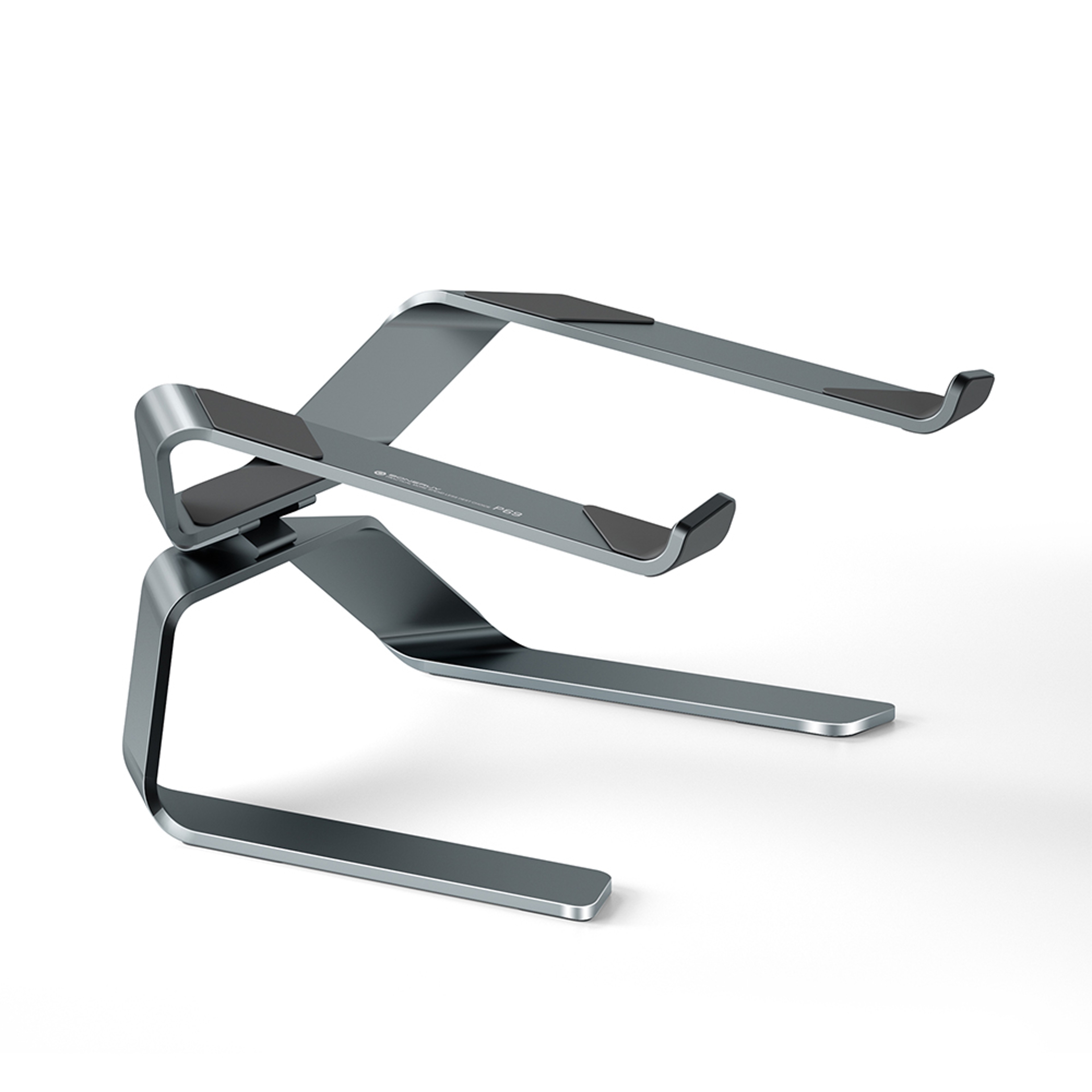 Adjustable Aluminum Laptop Stand Foldable Portable Support for Laptops Up to Inches – view 7