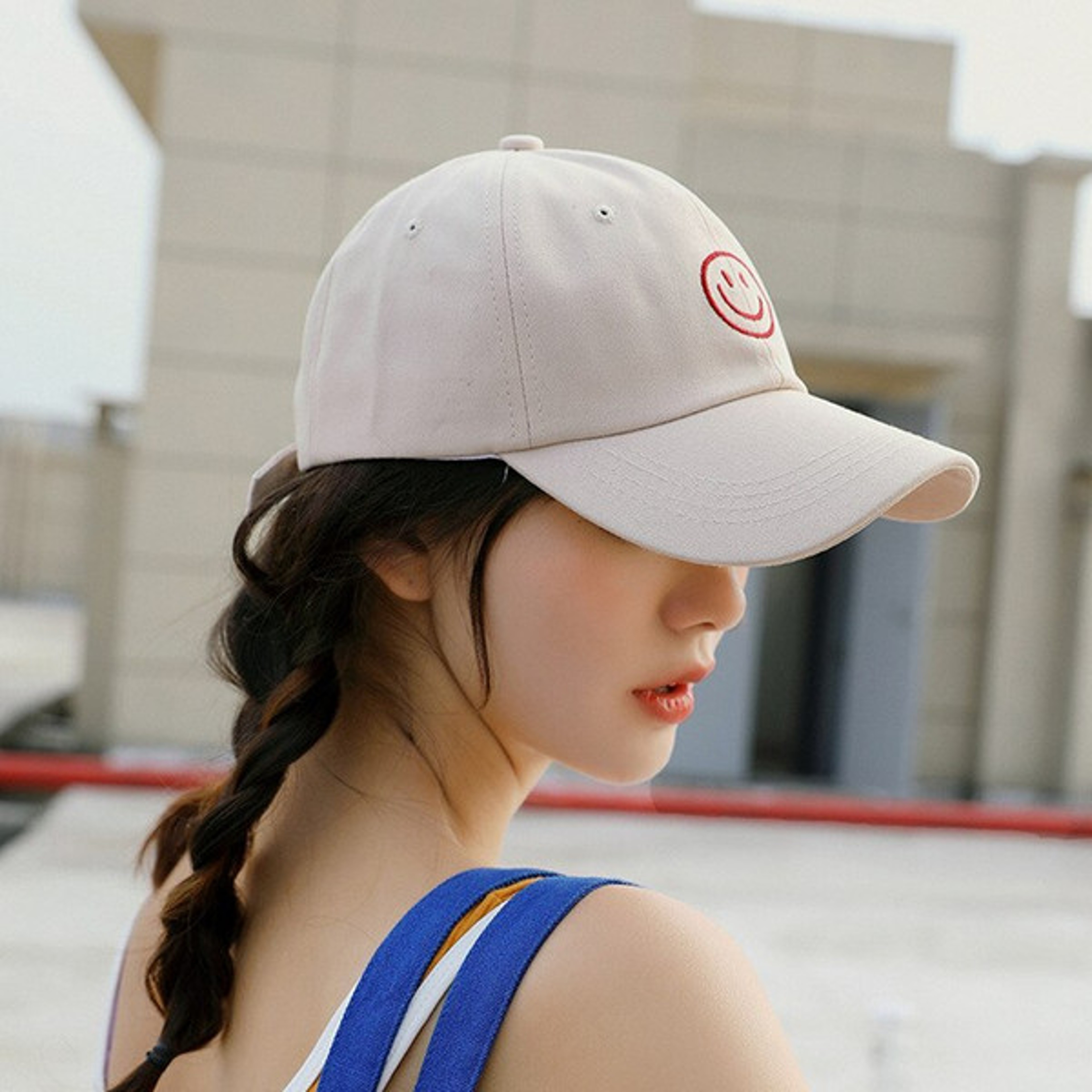 Vintage Smiley Face Hat 1jpg