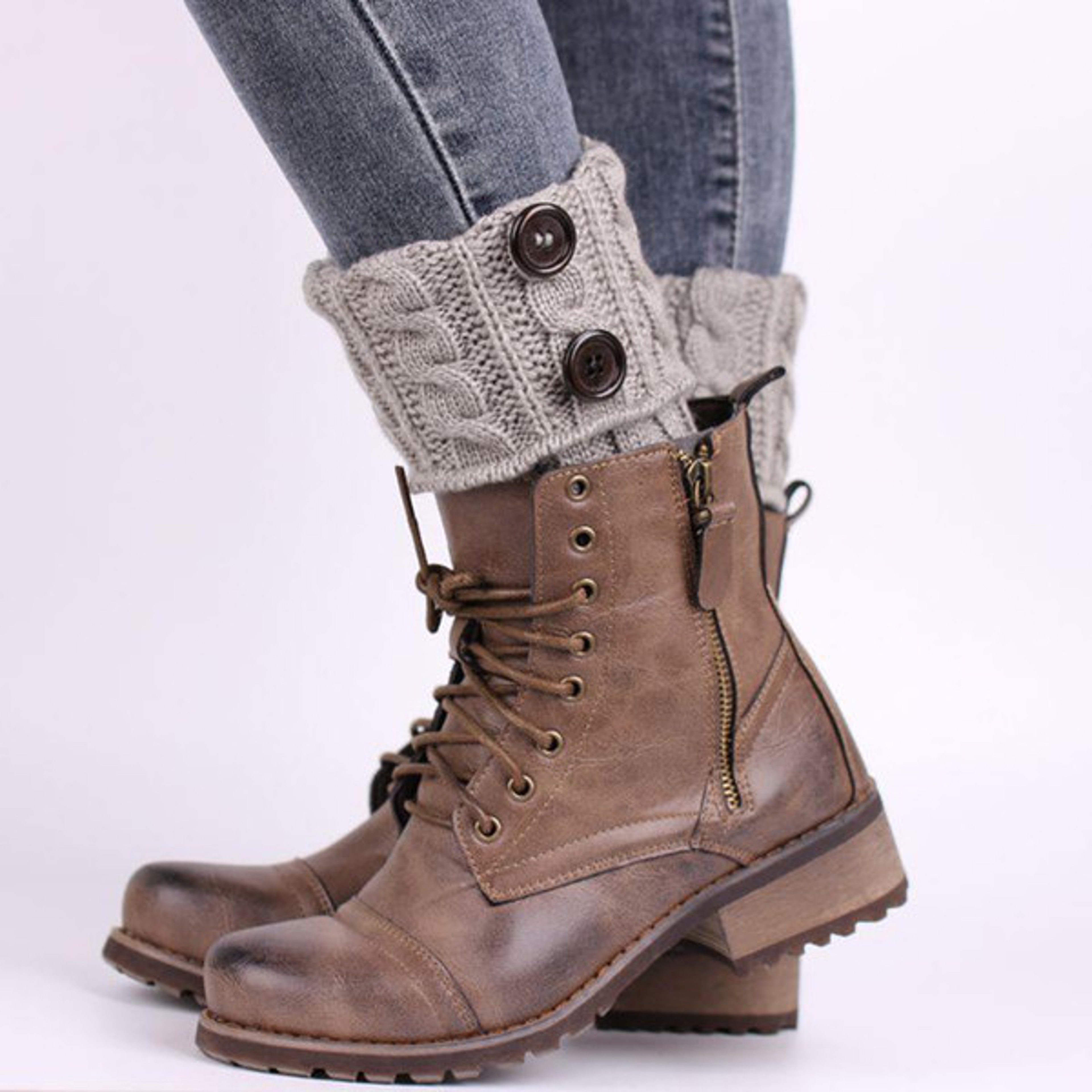 Winter fashion accessory for jeans and leggings