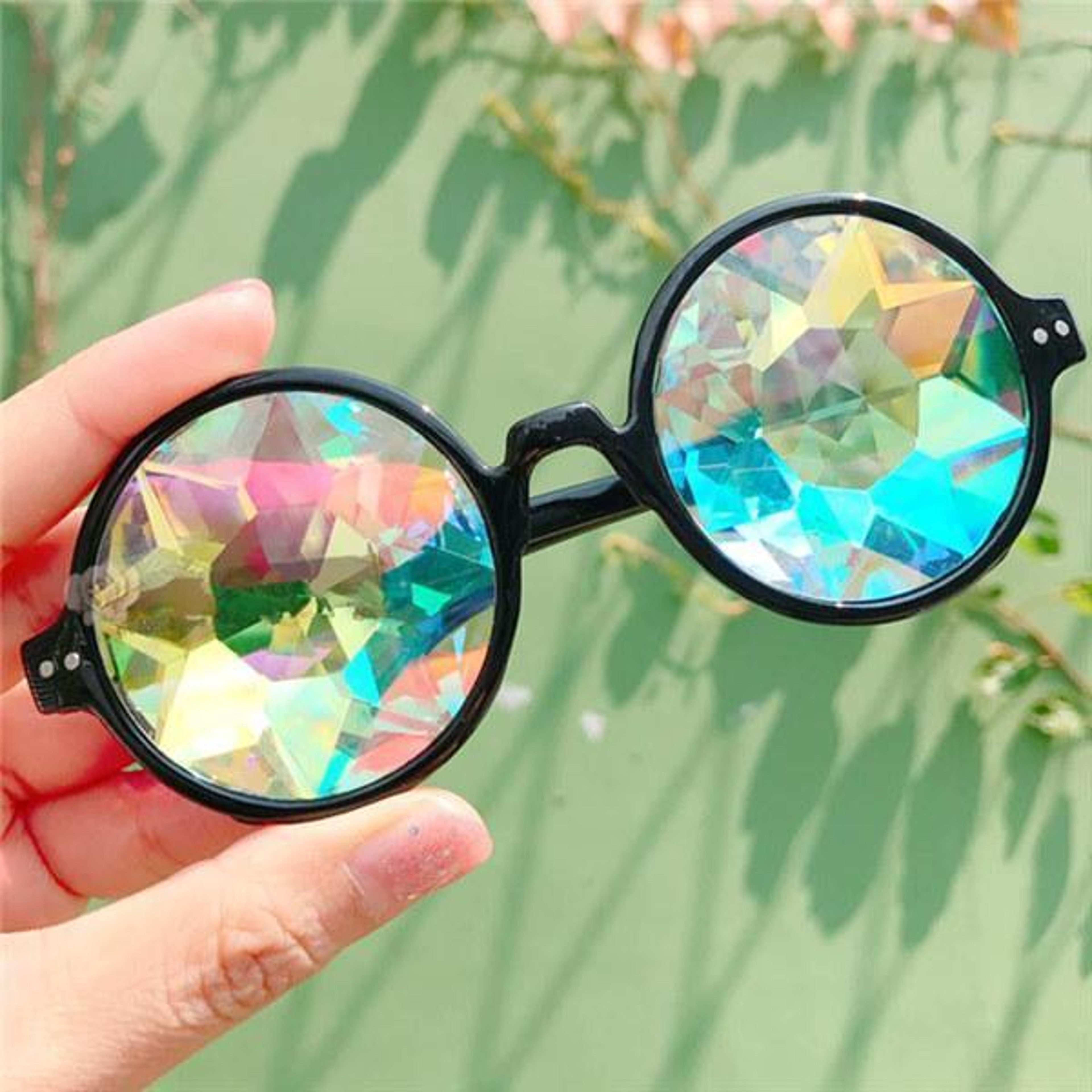 Motley Crystal Glasses black