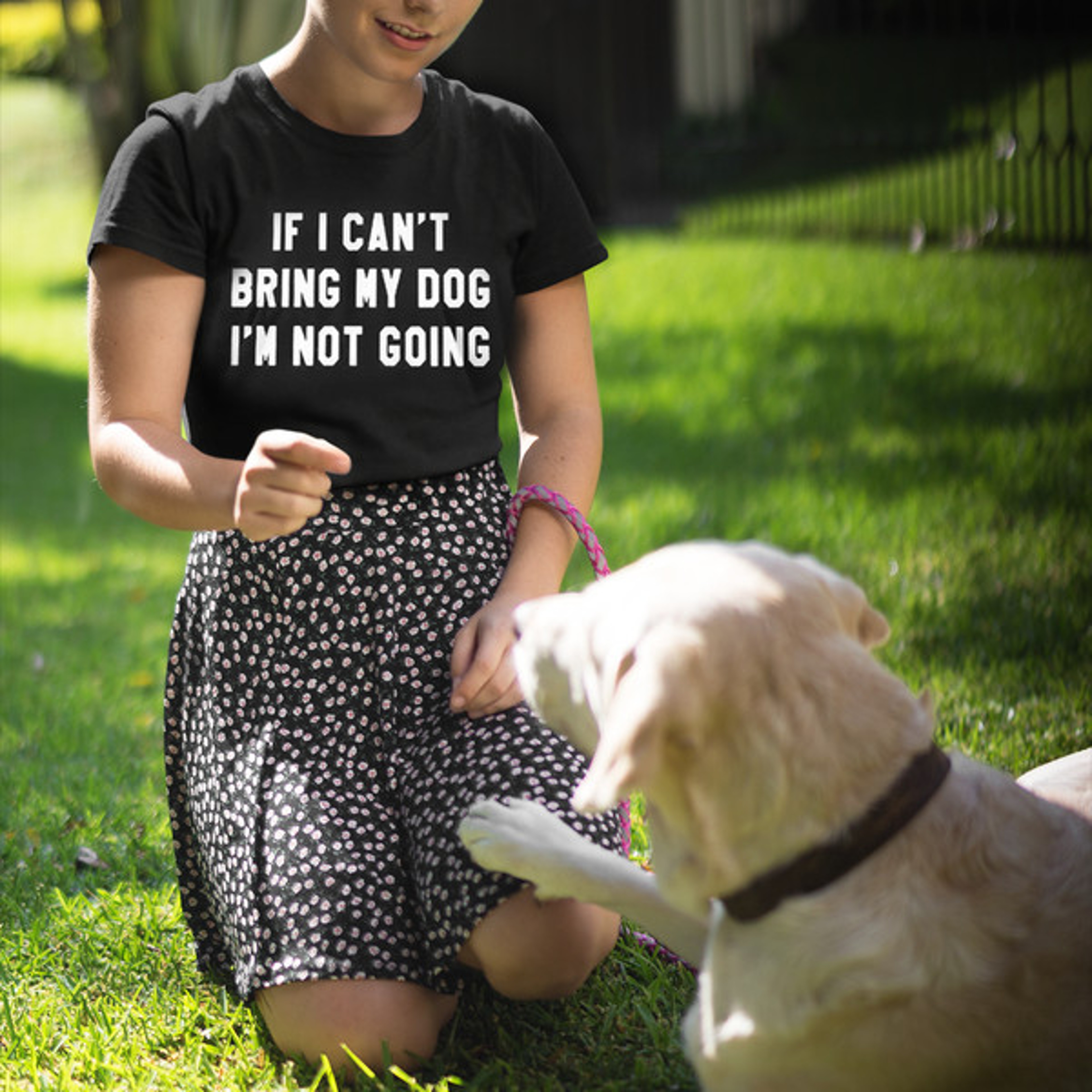 If I Can't Bring My Dog T-Shirt.jpg
