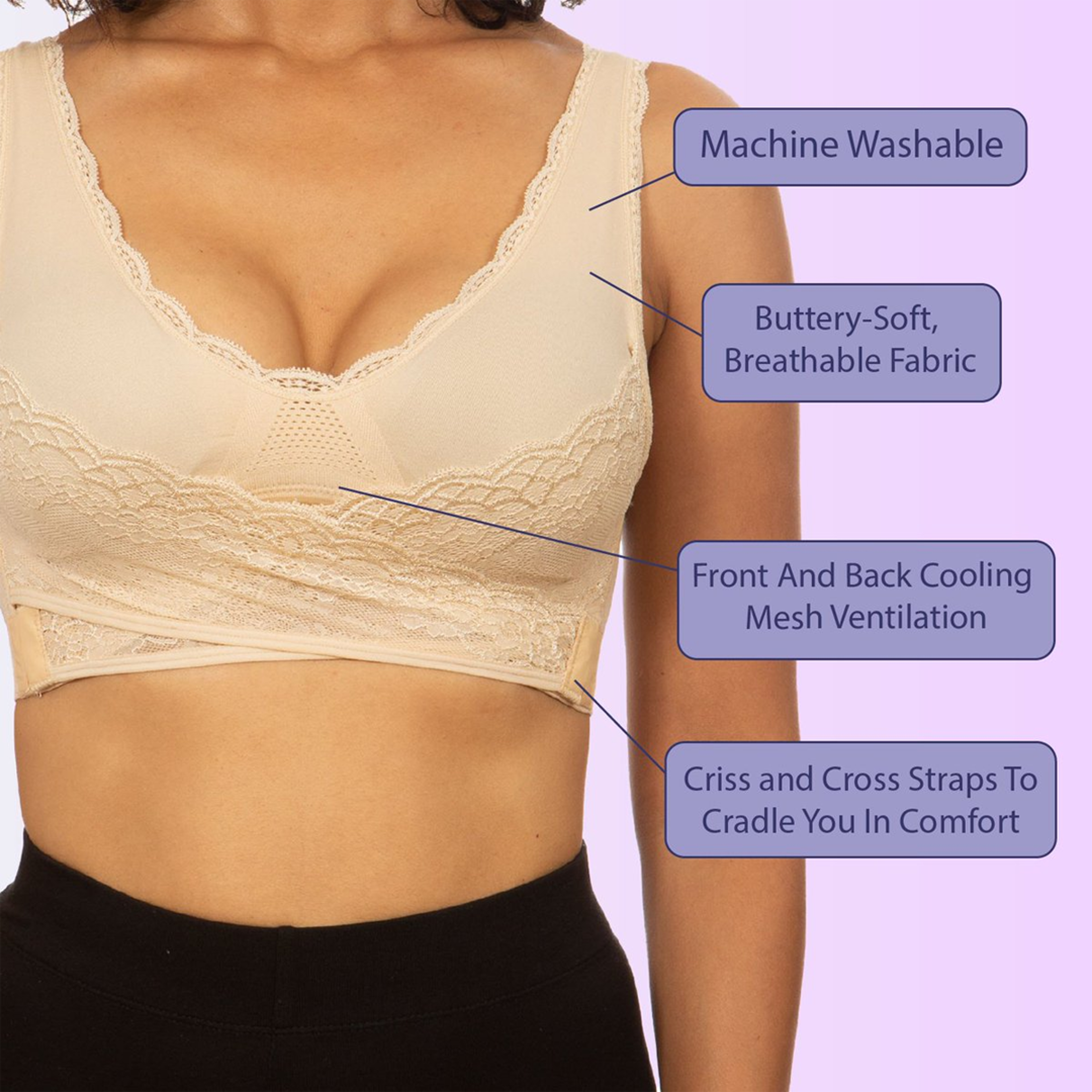 Seamless Magic Wireless Lift Bra4