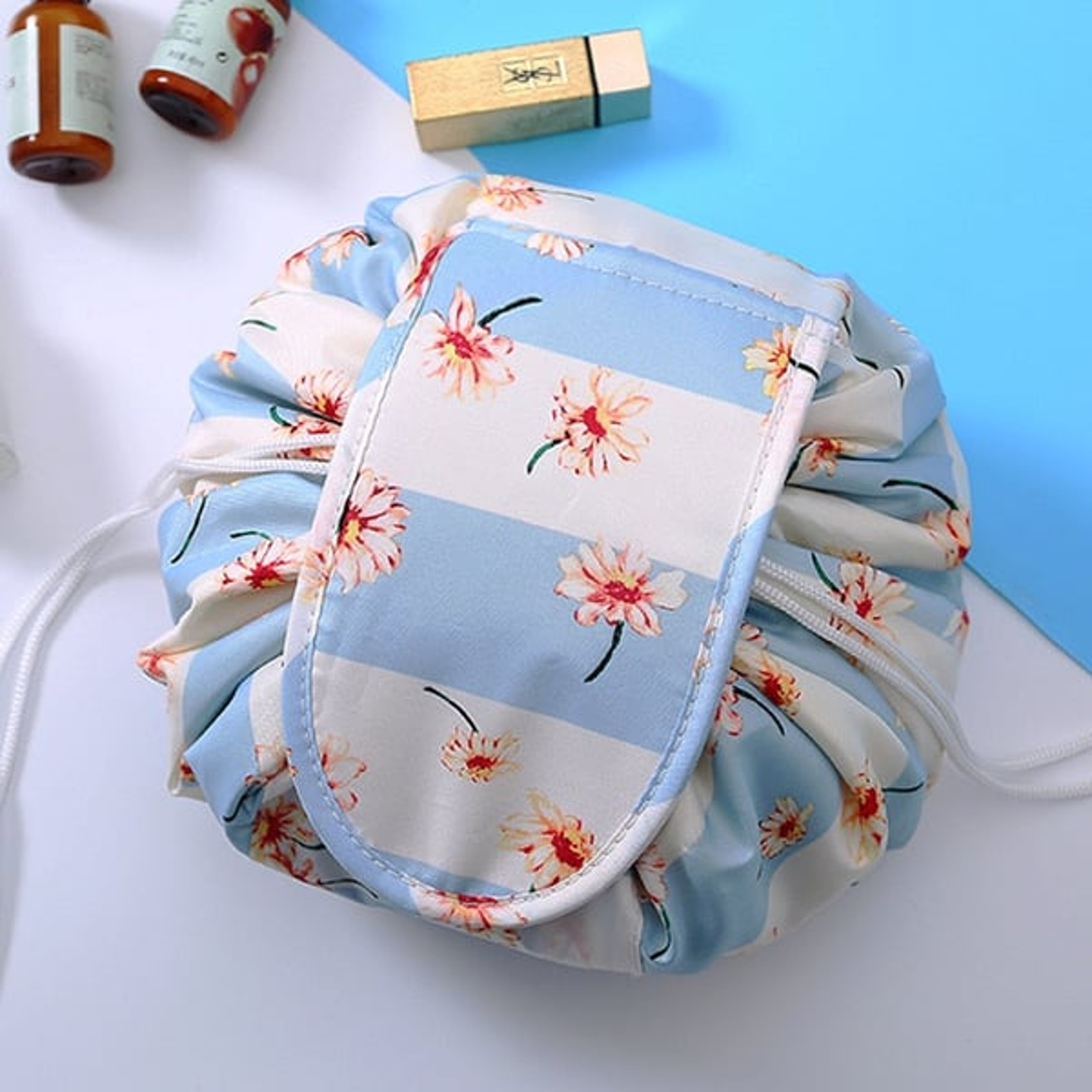 Elegant makeup pouch perfect for gifting