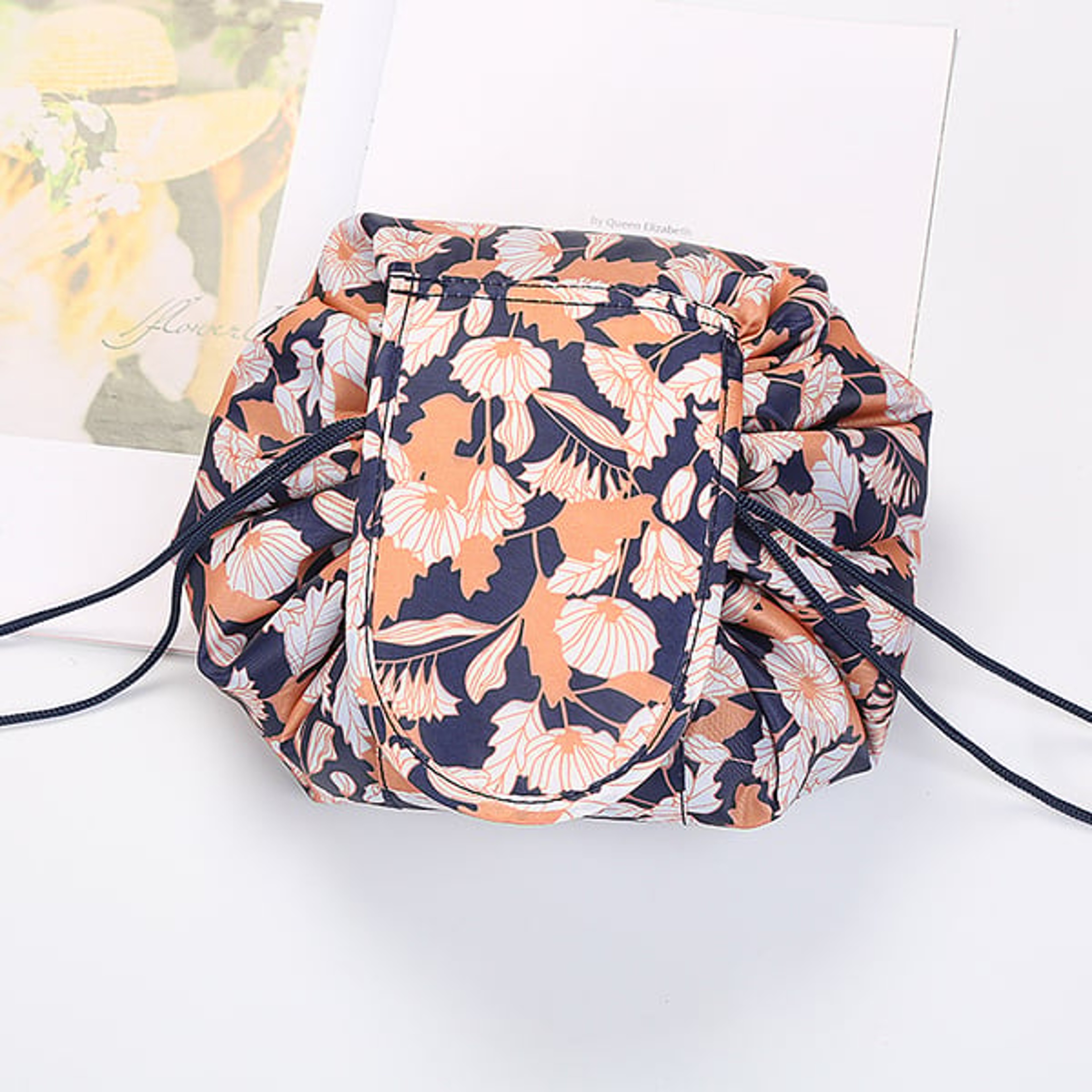 Elegant makeup pouch perfect for gifting