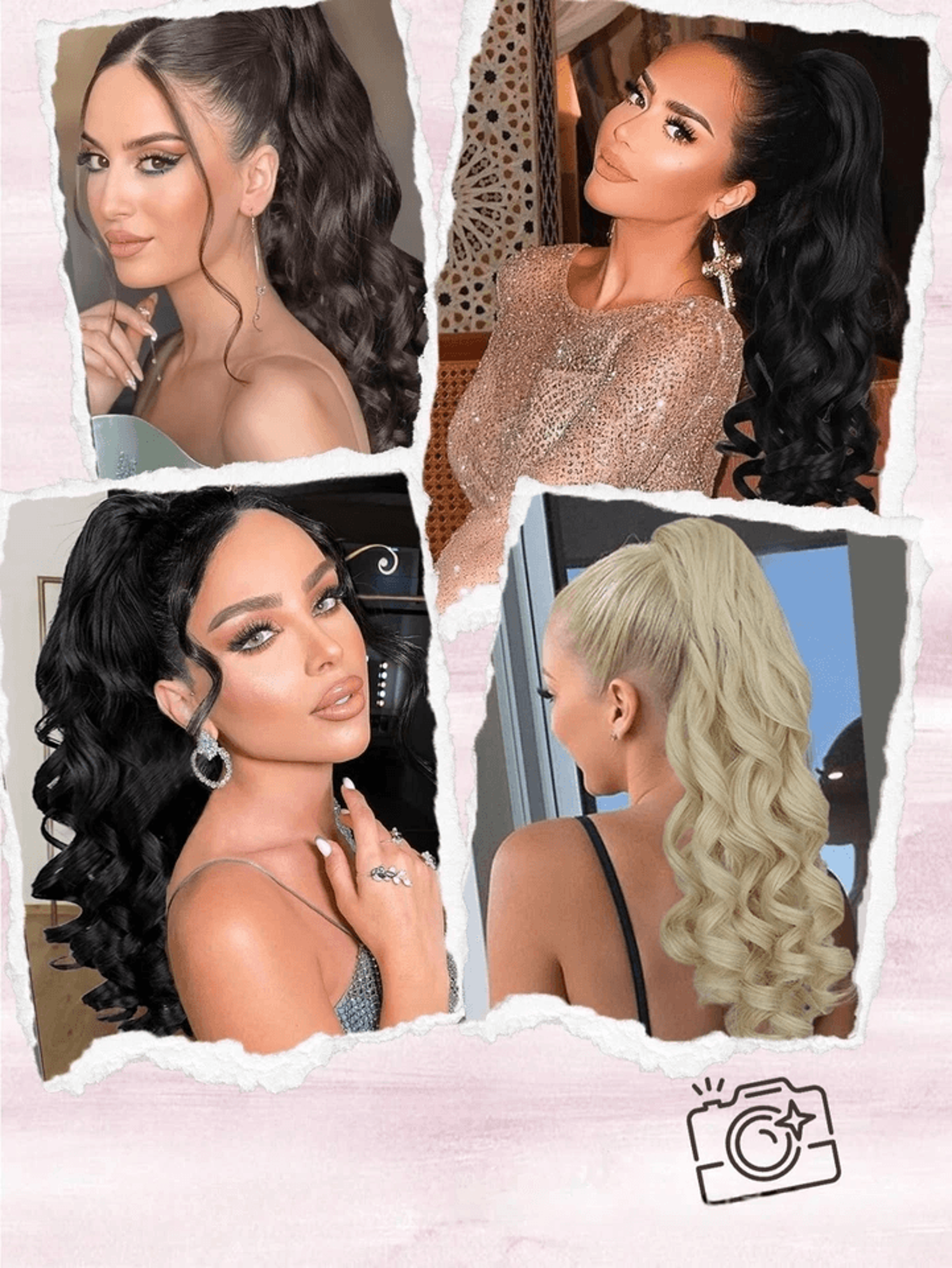 Real Human Hair Ponytail Extension Thick Claw Clip Hairpiece For Instant Volume 1