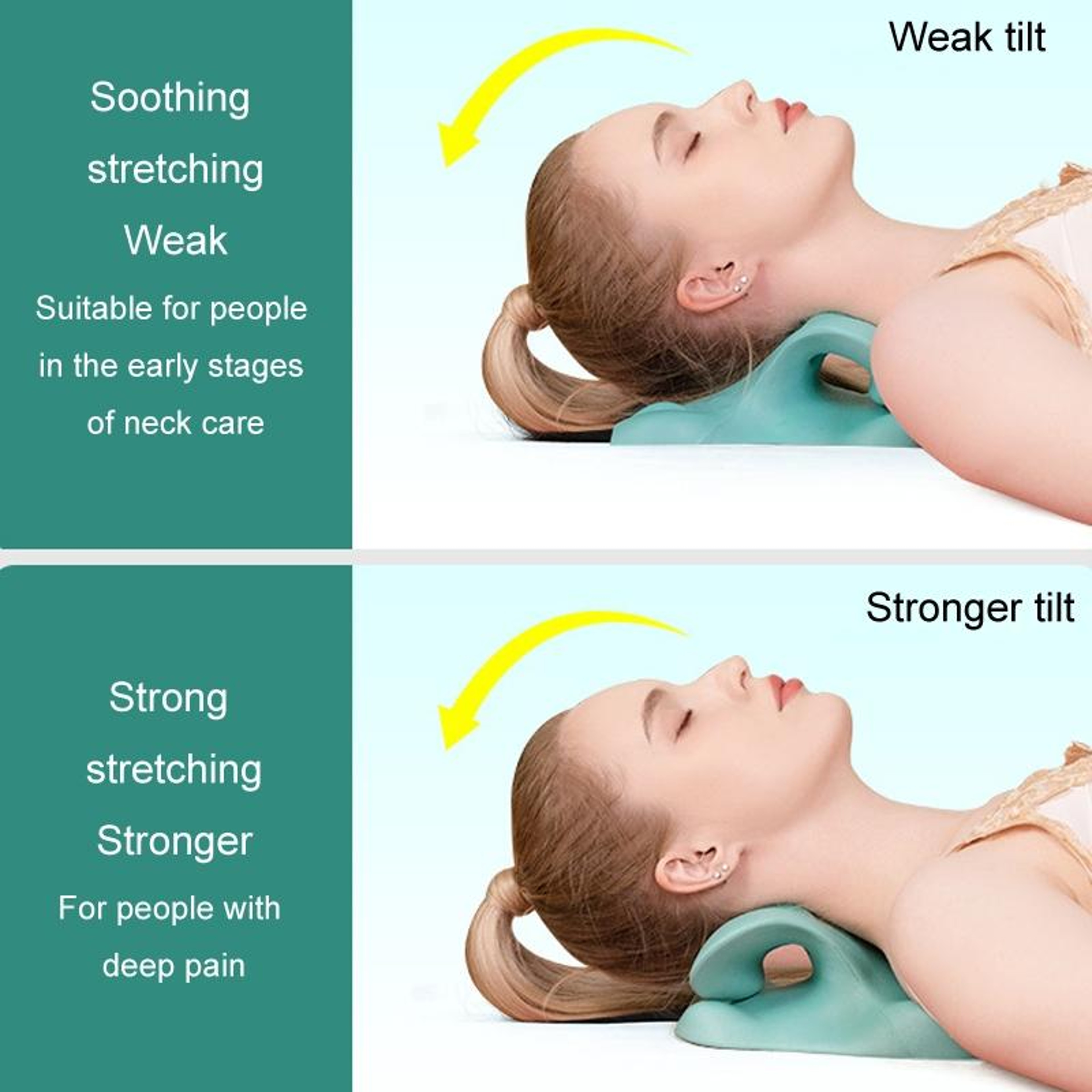 Cervical Traction Pillow Neck Stretcher And Acupressure Support Massager 4