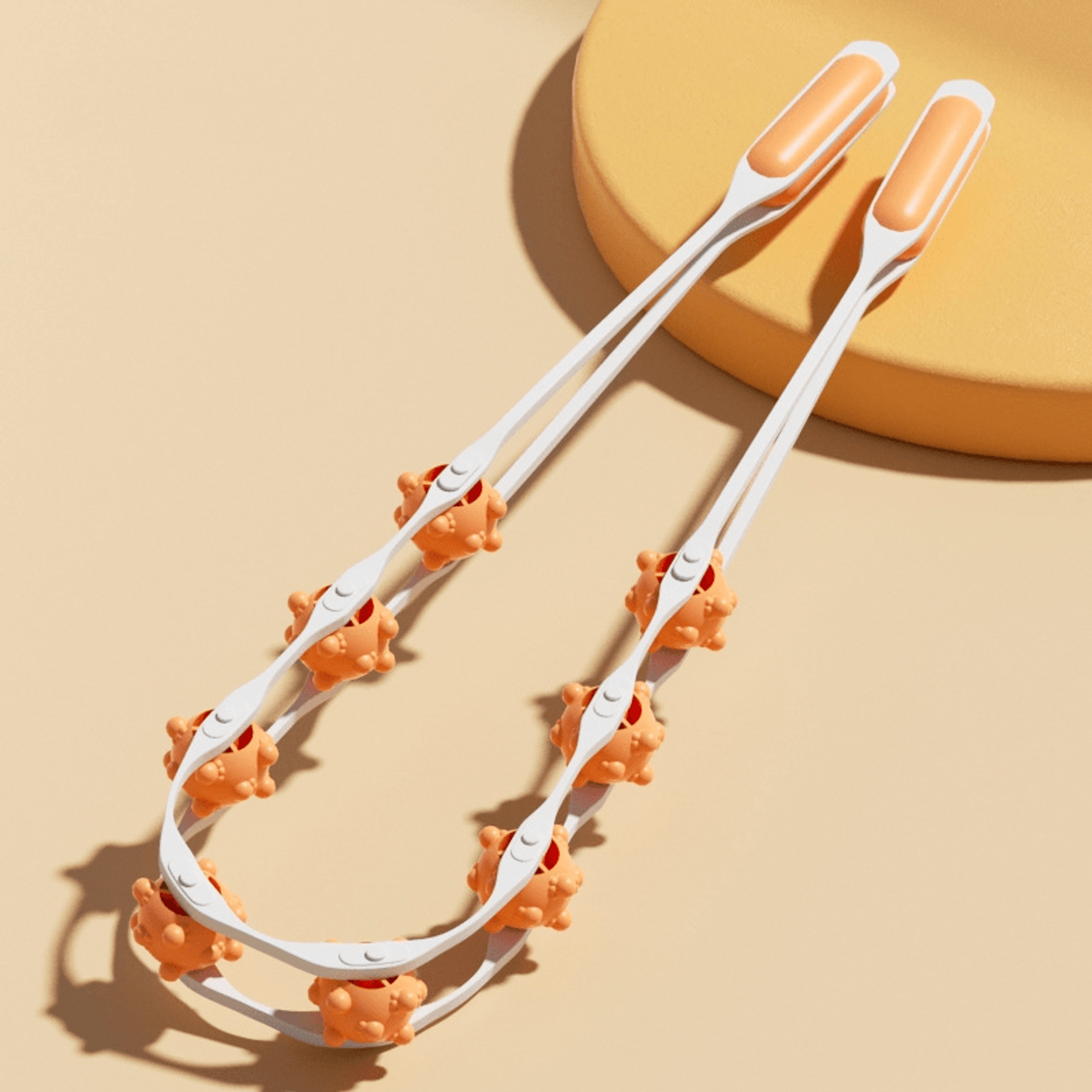 Manual Neck Massager Roller For Shoulder Back Relief 6