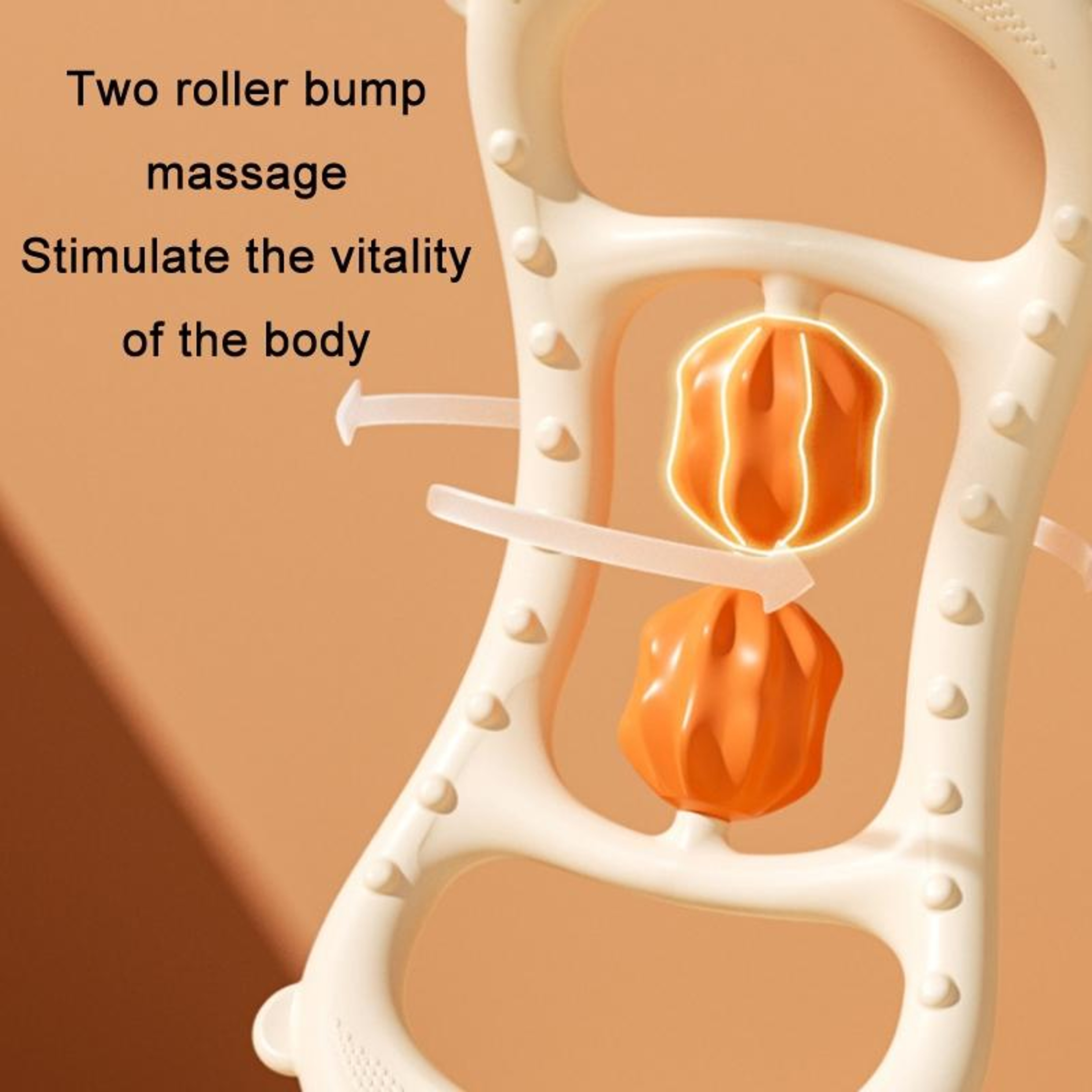 Yoga Stretch Ring Massage Roller For Assisted Stretching 2