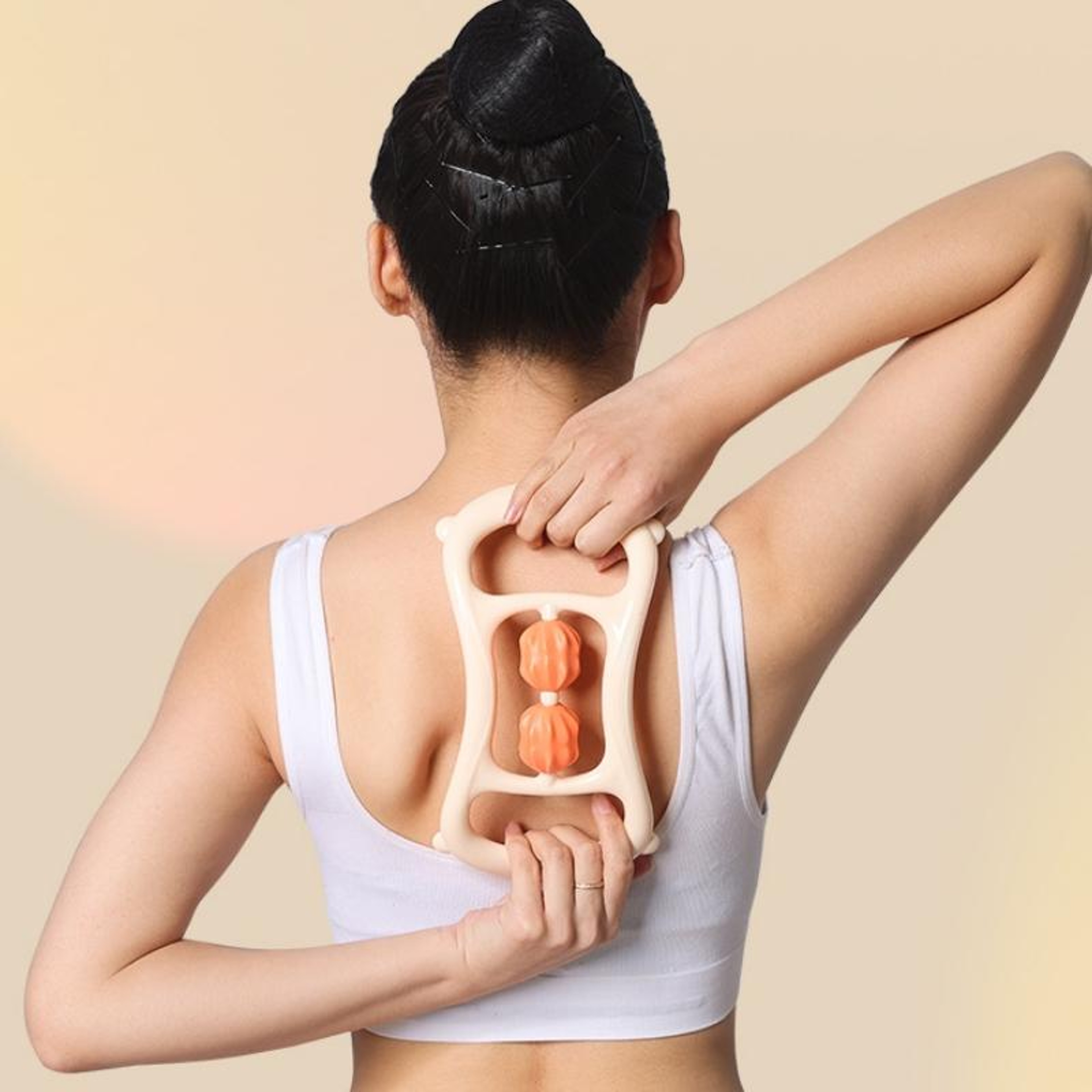 Yoga Stretch Ring Massage Roller For Assisted Stretching 4