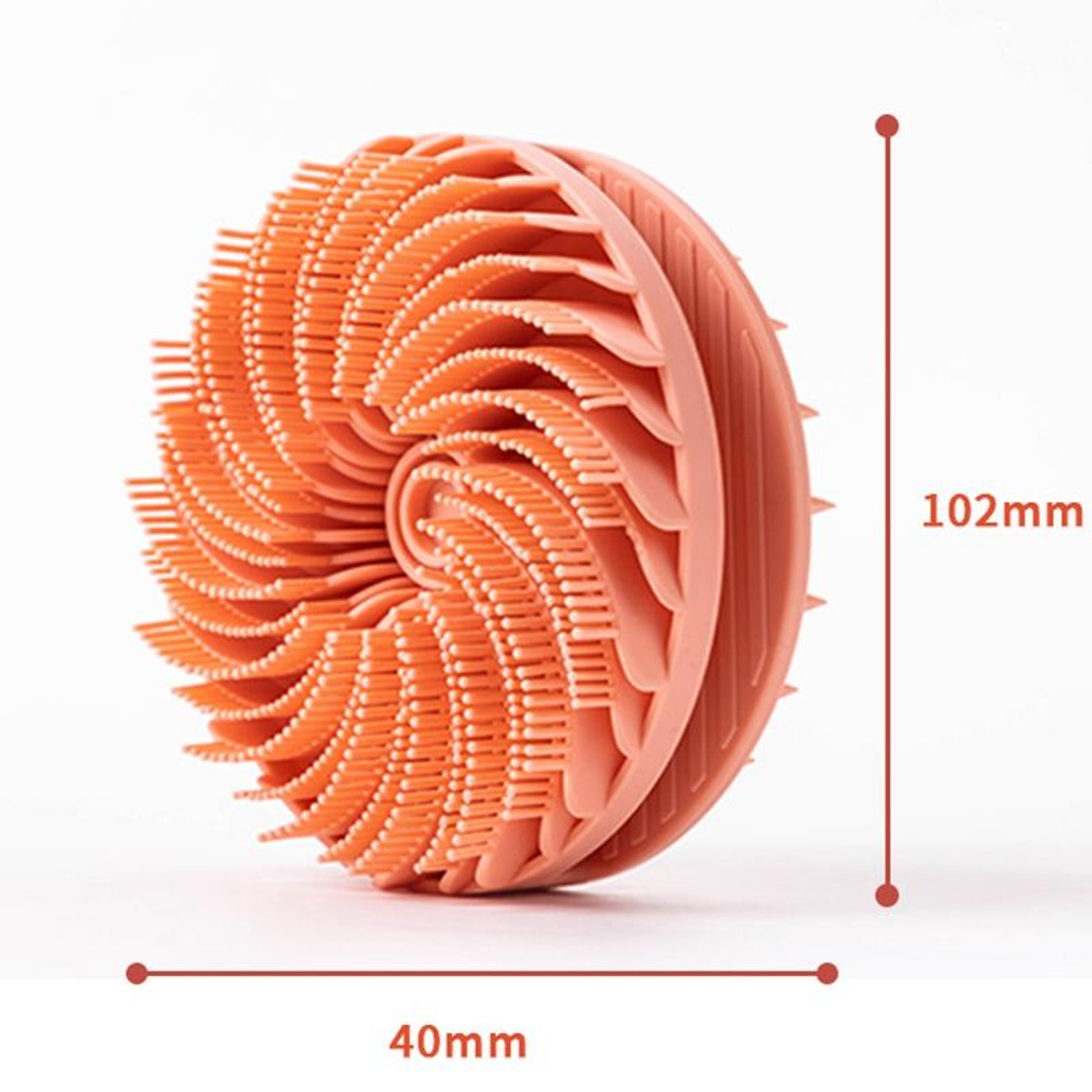Double Sided Silicone Body Scrubber Shower Brush 6