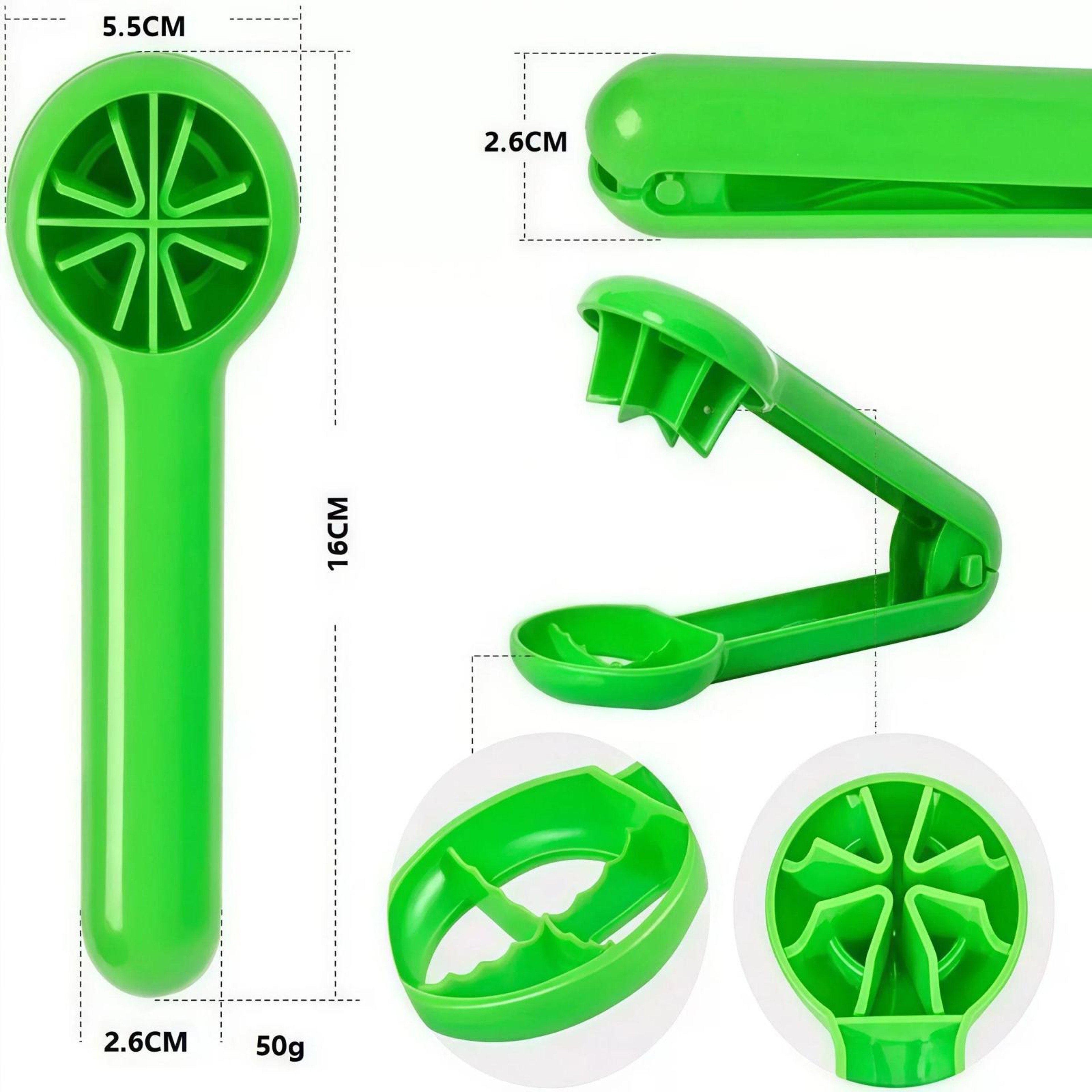 Safe Grip Strawberry Slicer and Tomato Slicer Fruit Cutter – view 5