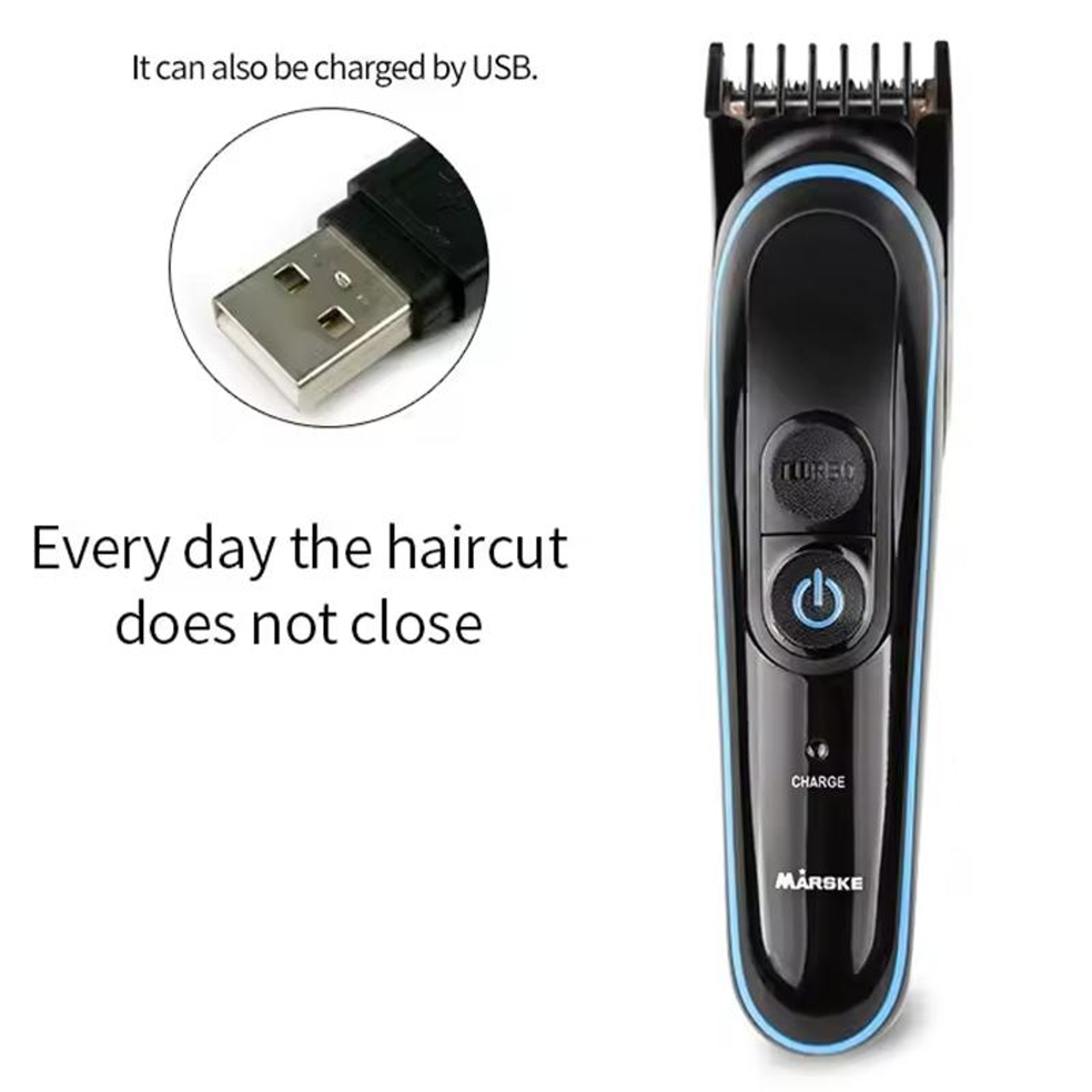 Rechargeable Hair Clipper  MultiFunction Shaver 4