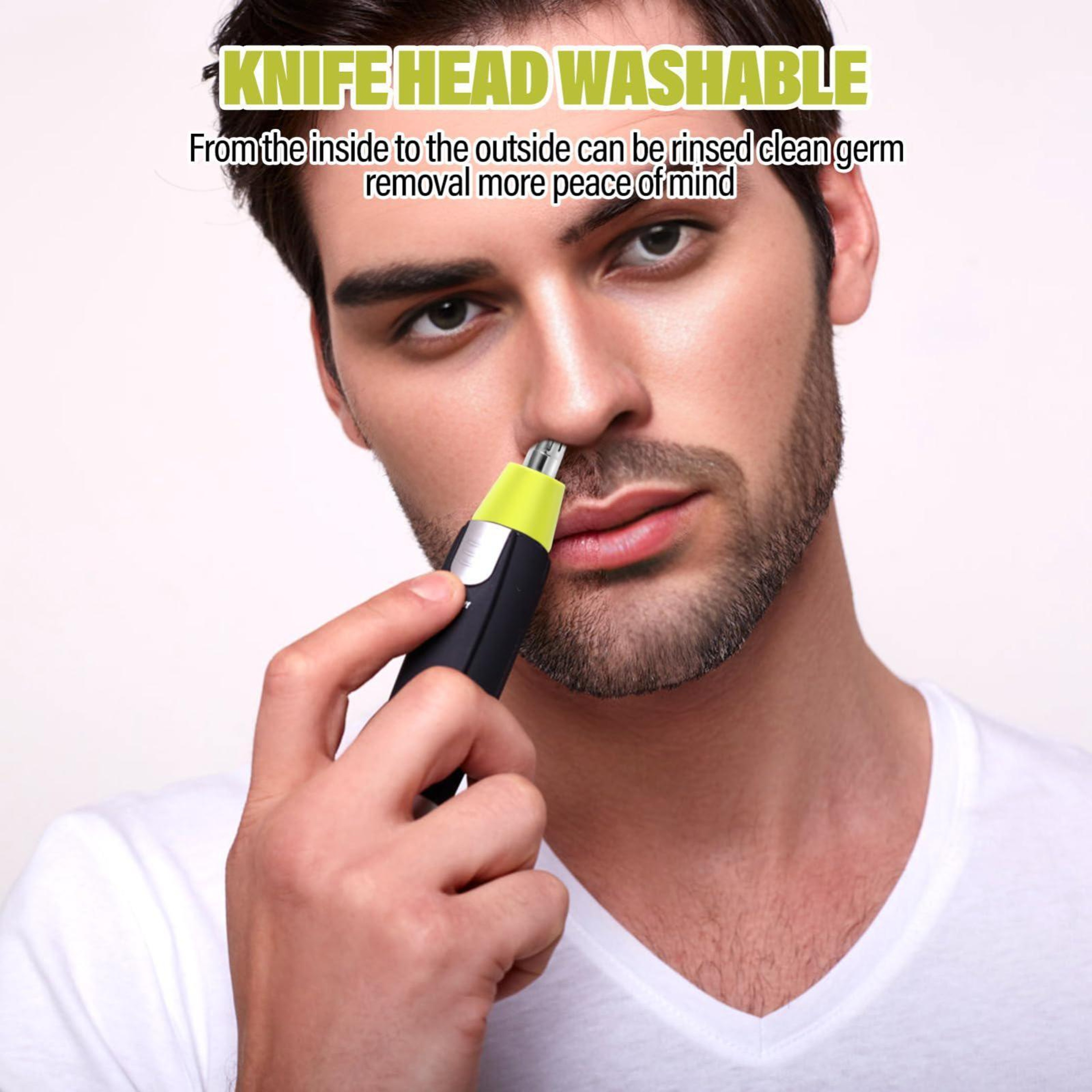 Electric Shaver Nose Hair Trimmer Replacement Blade For OneBlade Precision Trim Wet  Dry Use 3