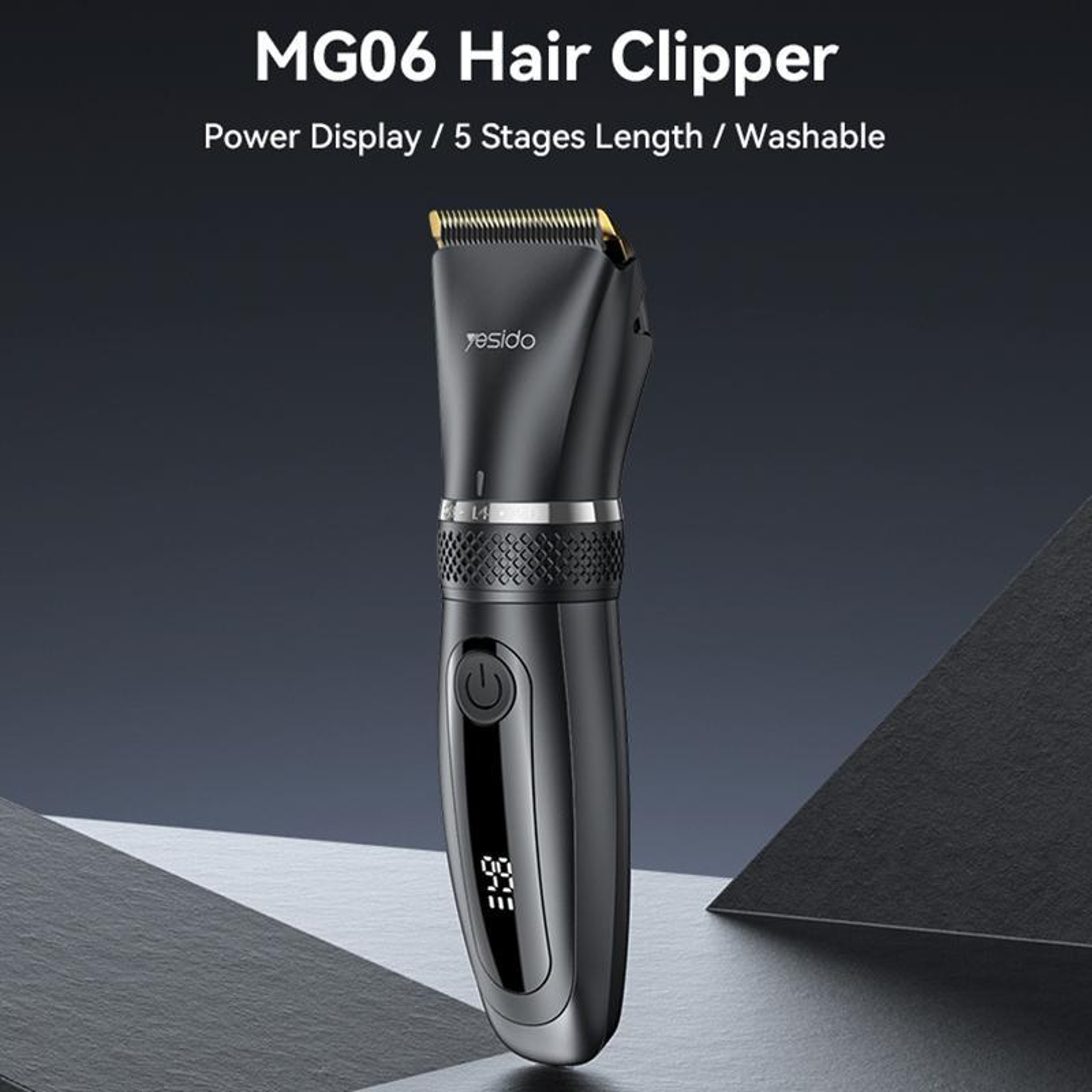 Cordless Hair Clipper  Trimmer Washable  Rechargeable 1