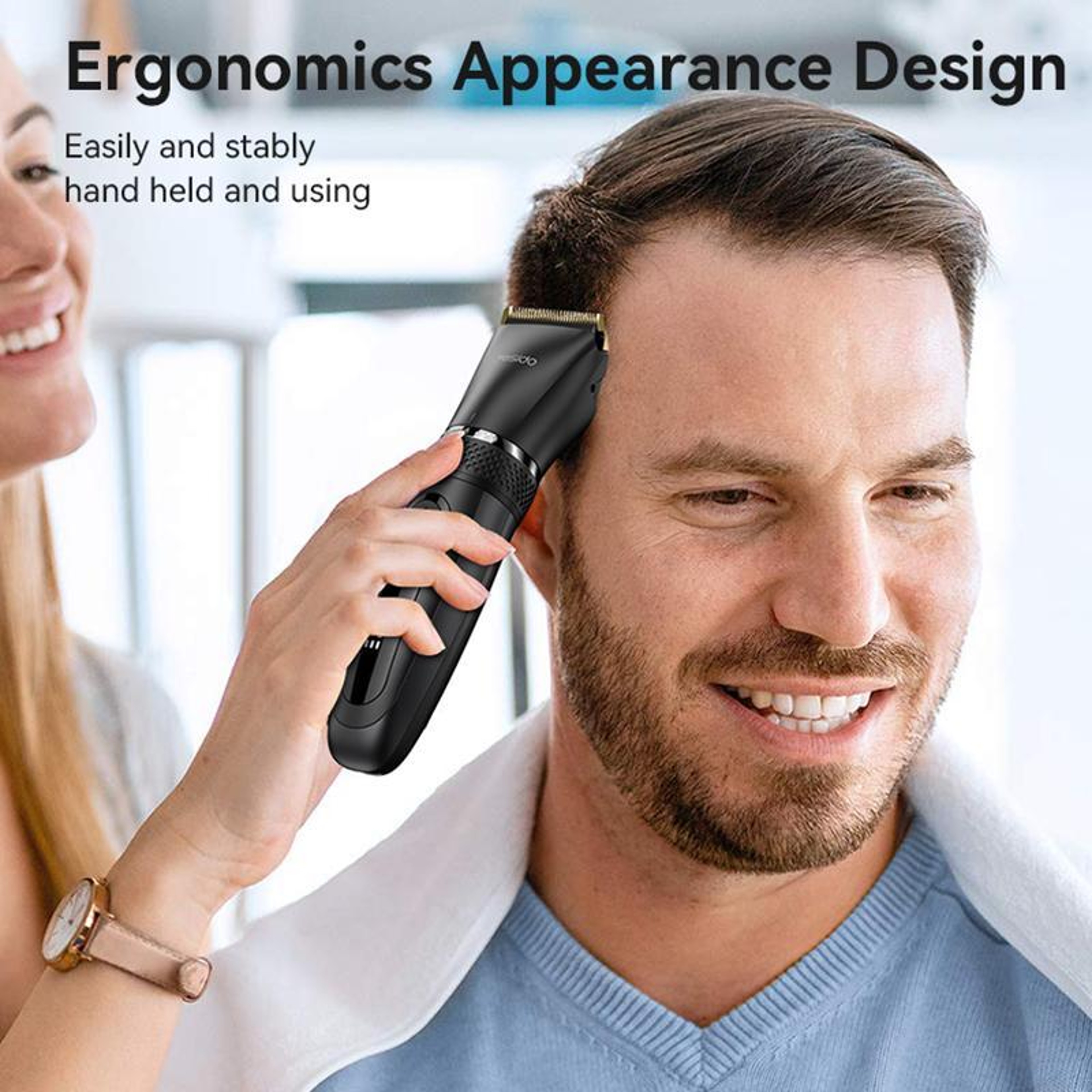 Cordless Hair Clipper  Trimmer Washable  Rechargeable 6