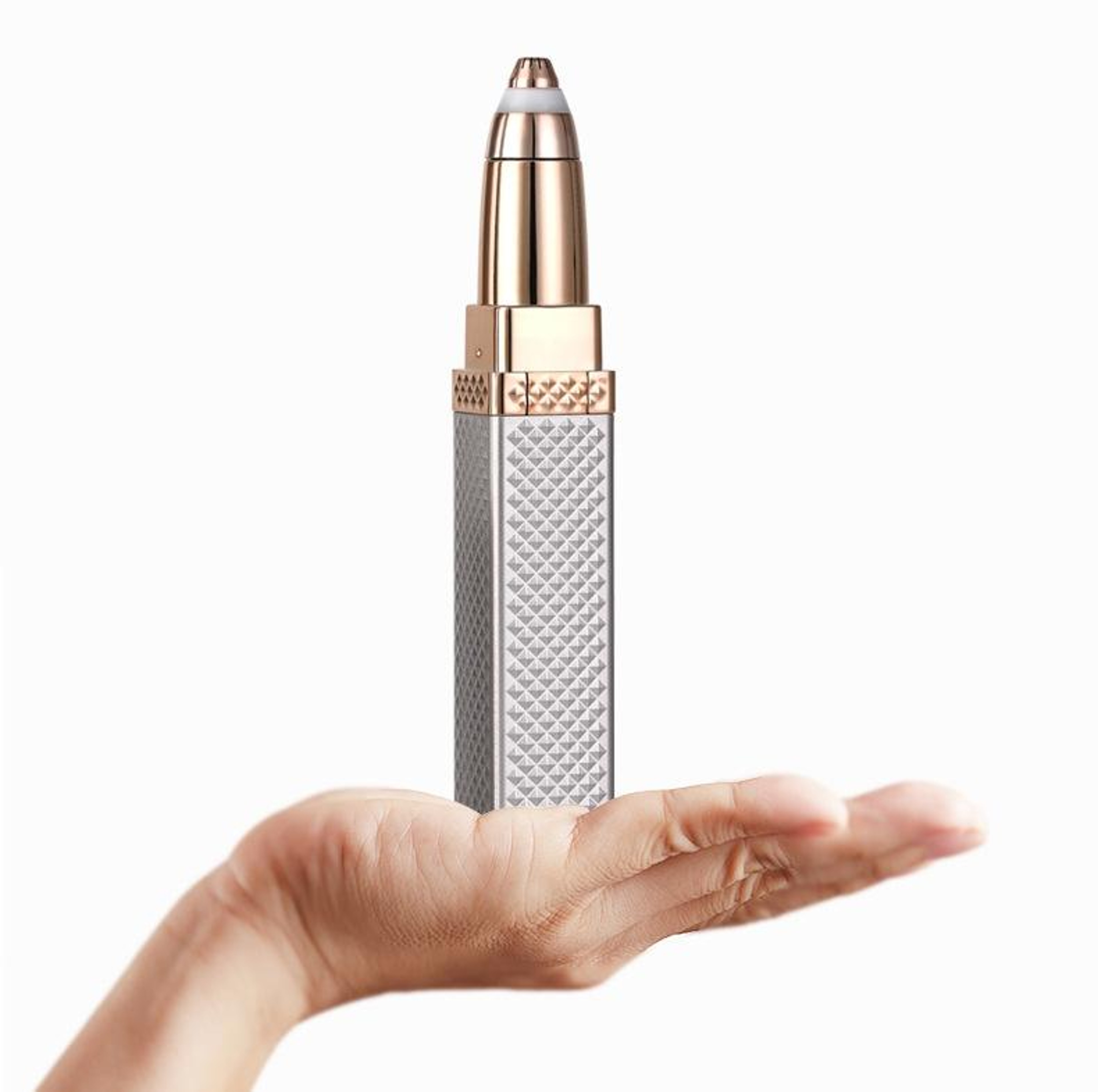 Two-In-One USB Rechargeable Lipstick Shaver & Eyebrow Trimmer – view 7