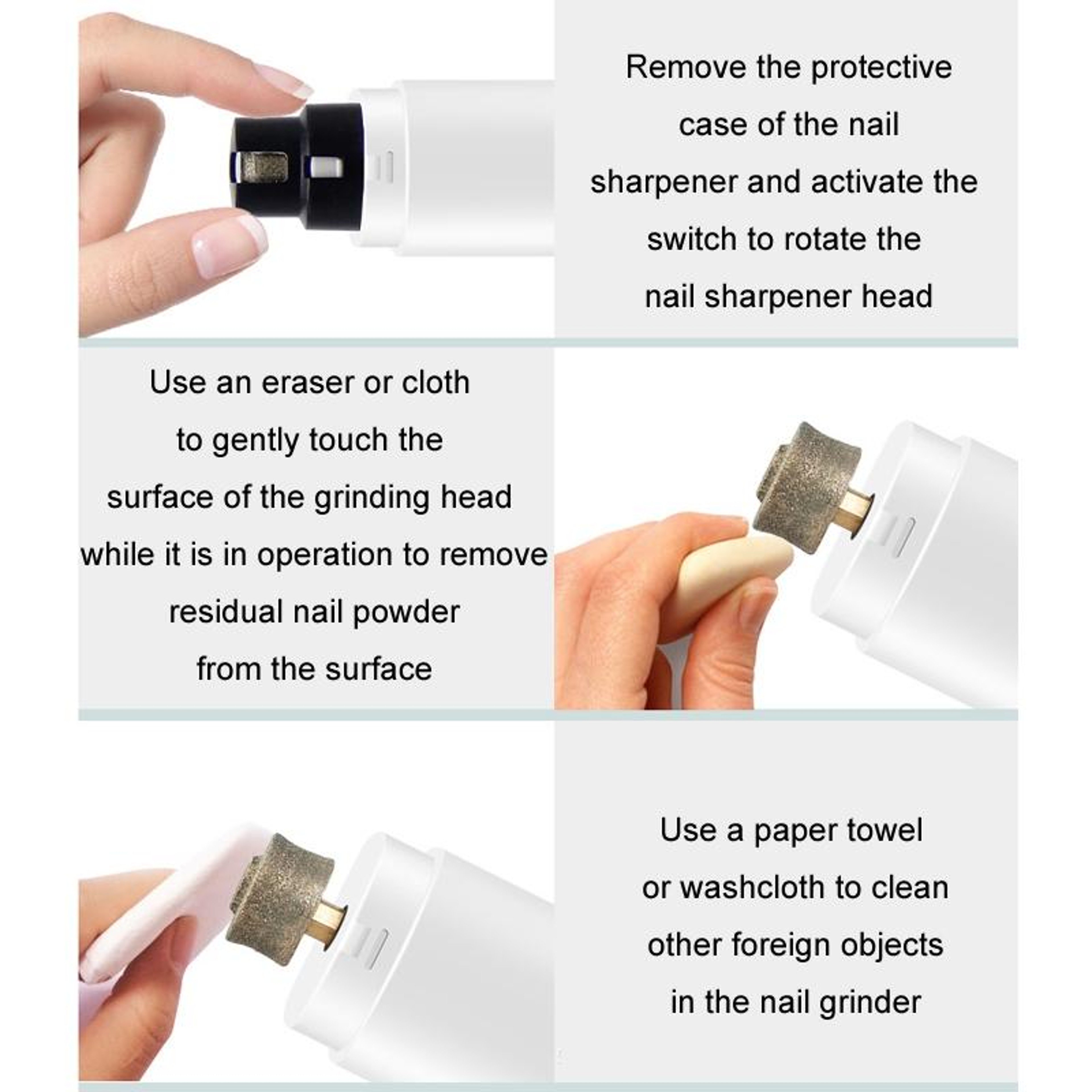 Pet Nail Grinder With LED Light Fully Automatic 3