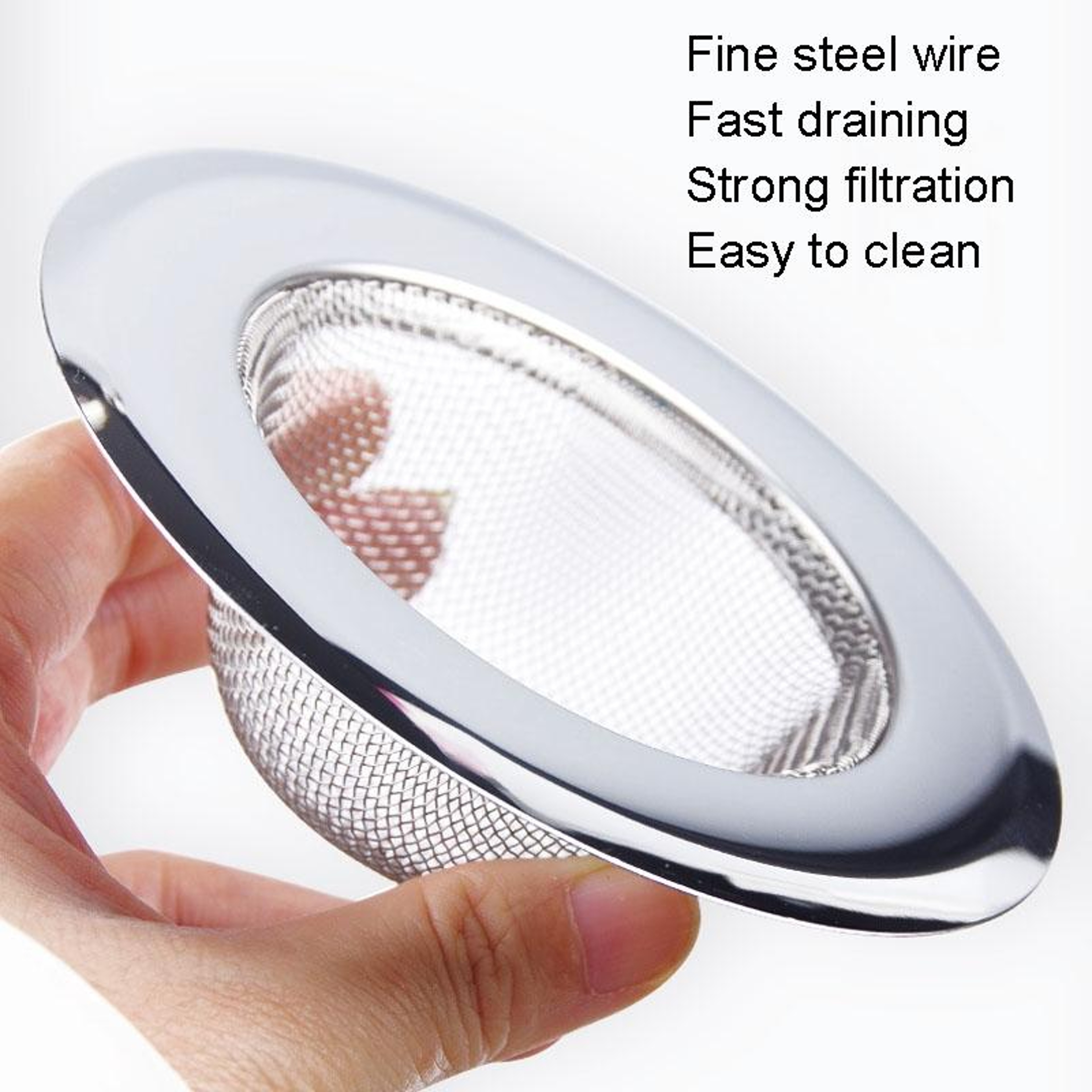 Stainless Steel Kitchen Sink Garbage Filter Durable Wash Basin Drain Filter for Clean and Clog-Free Kitchens – view 4