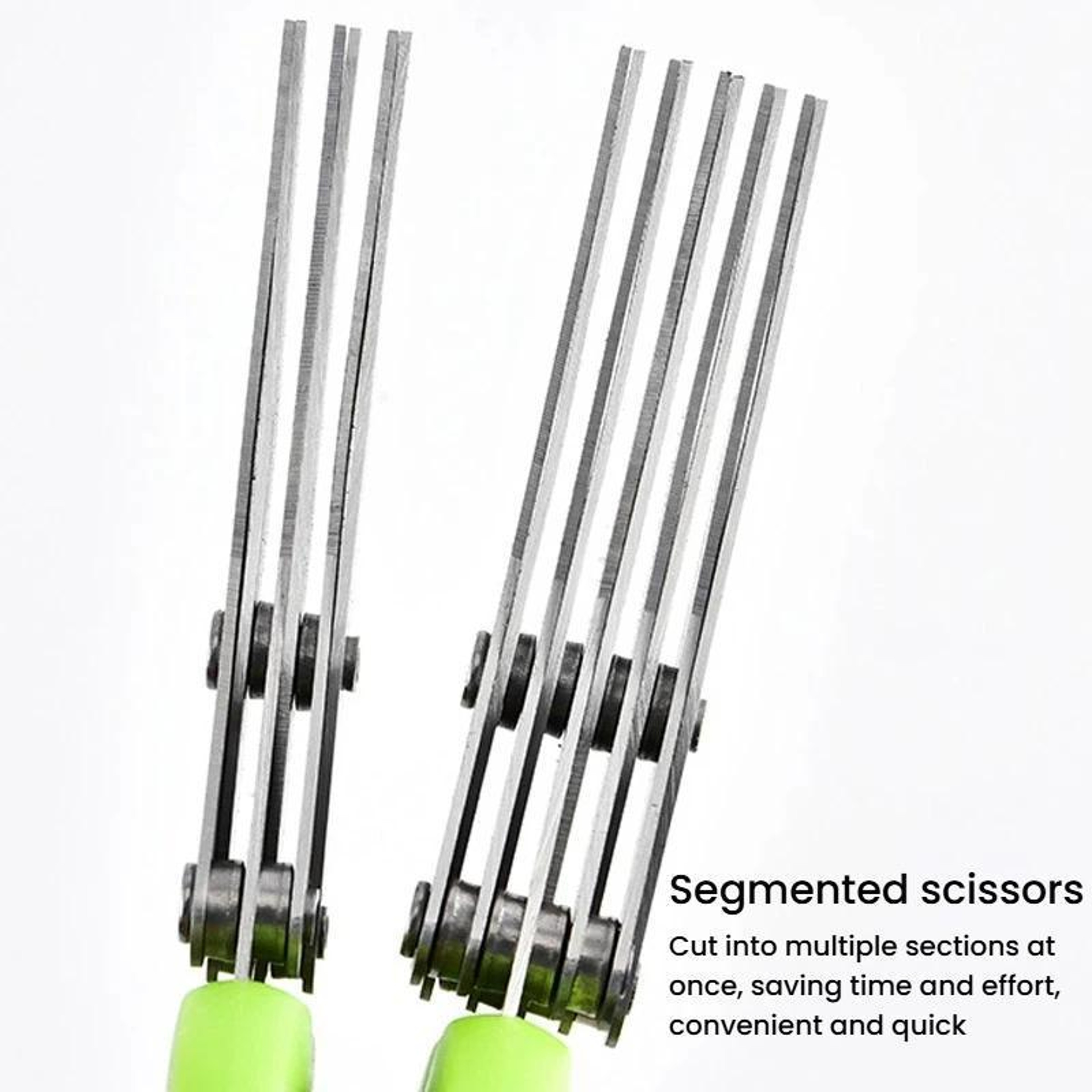 Multi Function Stainless Steel Scallion Scissors For Kitchen MultiBlade Herb  Vegetable Cutter 5
