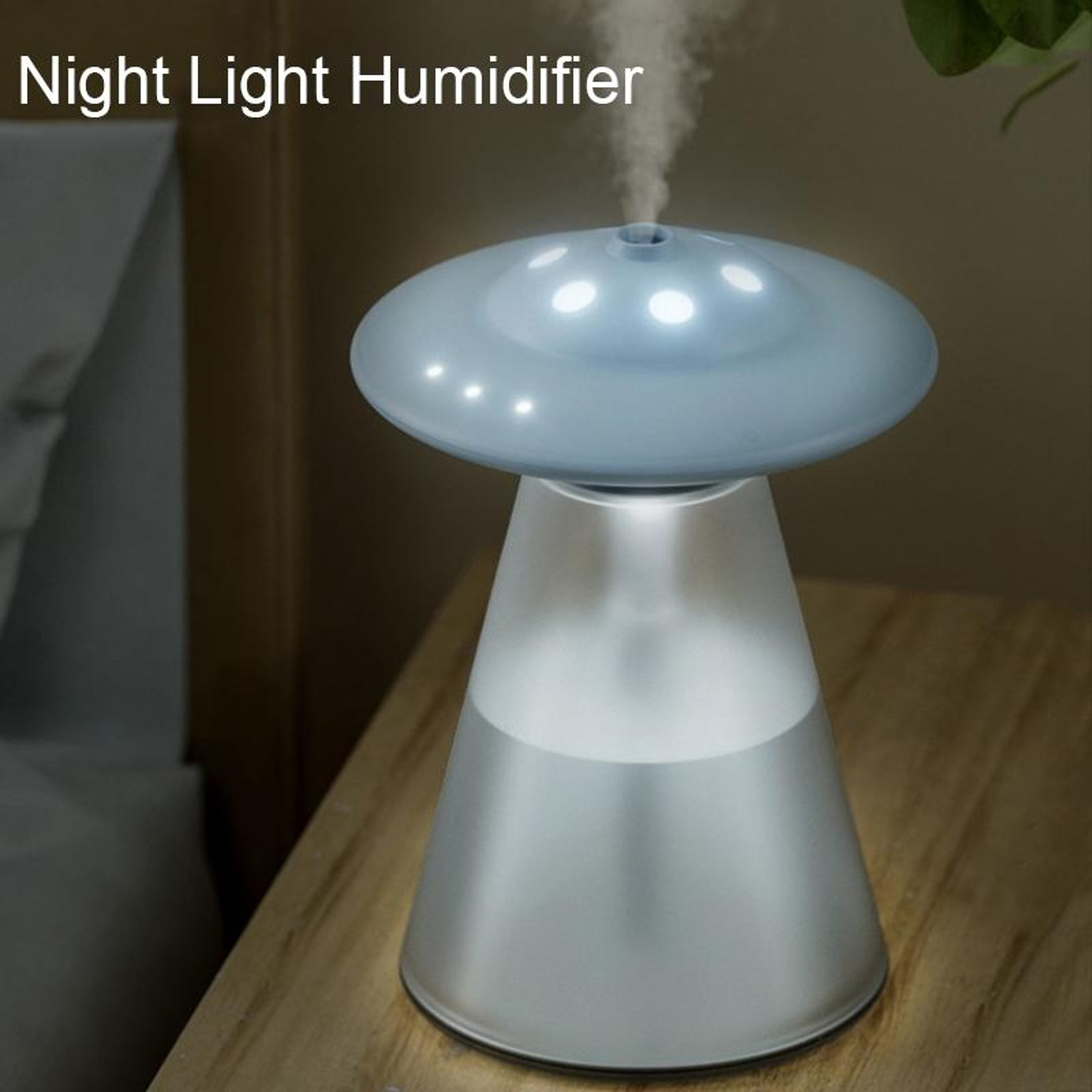 USB Night Light Humidifier Portable Air Moisturizer  Sleep Aid 1