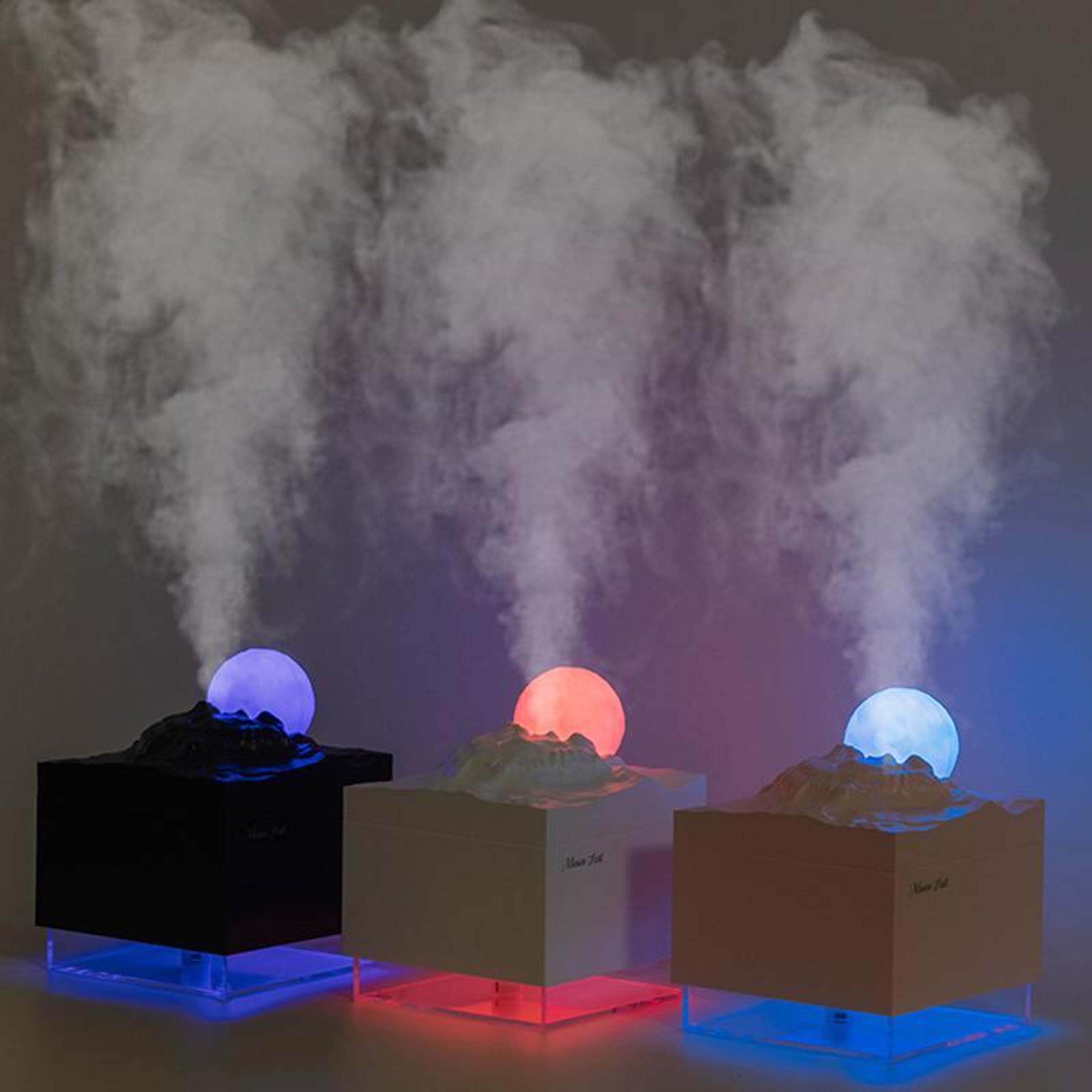 Moonfall Large Fog Humidifier  Aroma Diffuser With Night Light 0