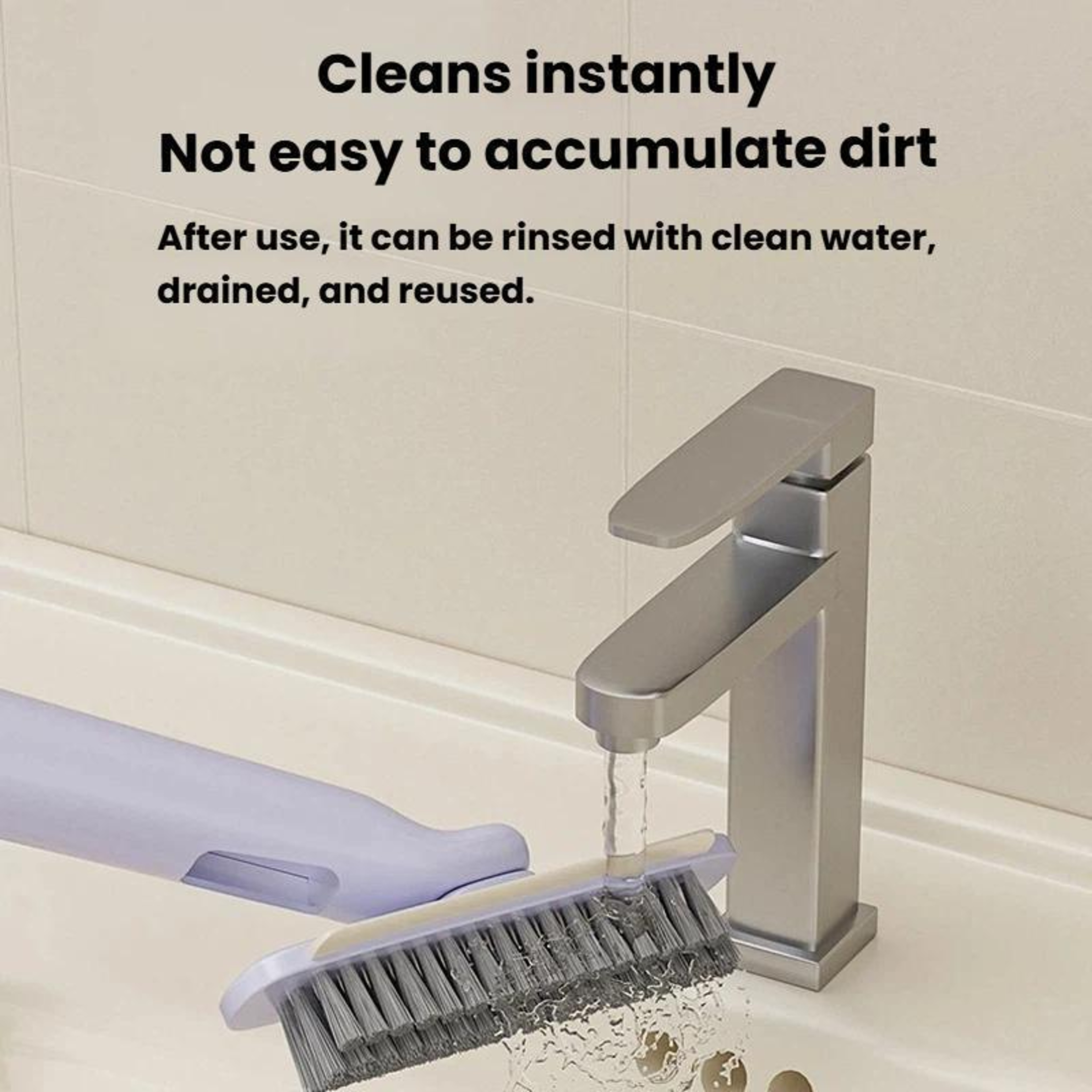 Multifunctional Spray Brush For Bathroom  Tile Cleaning 7