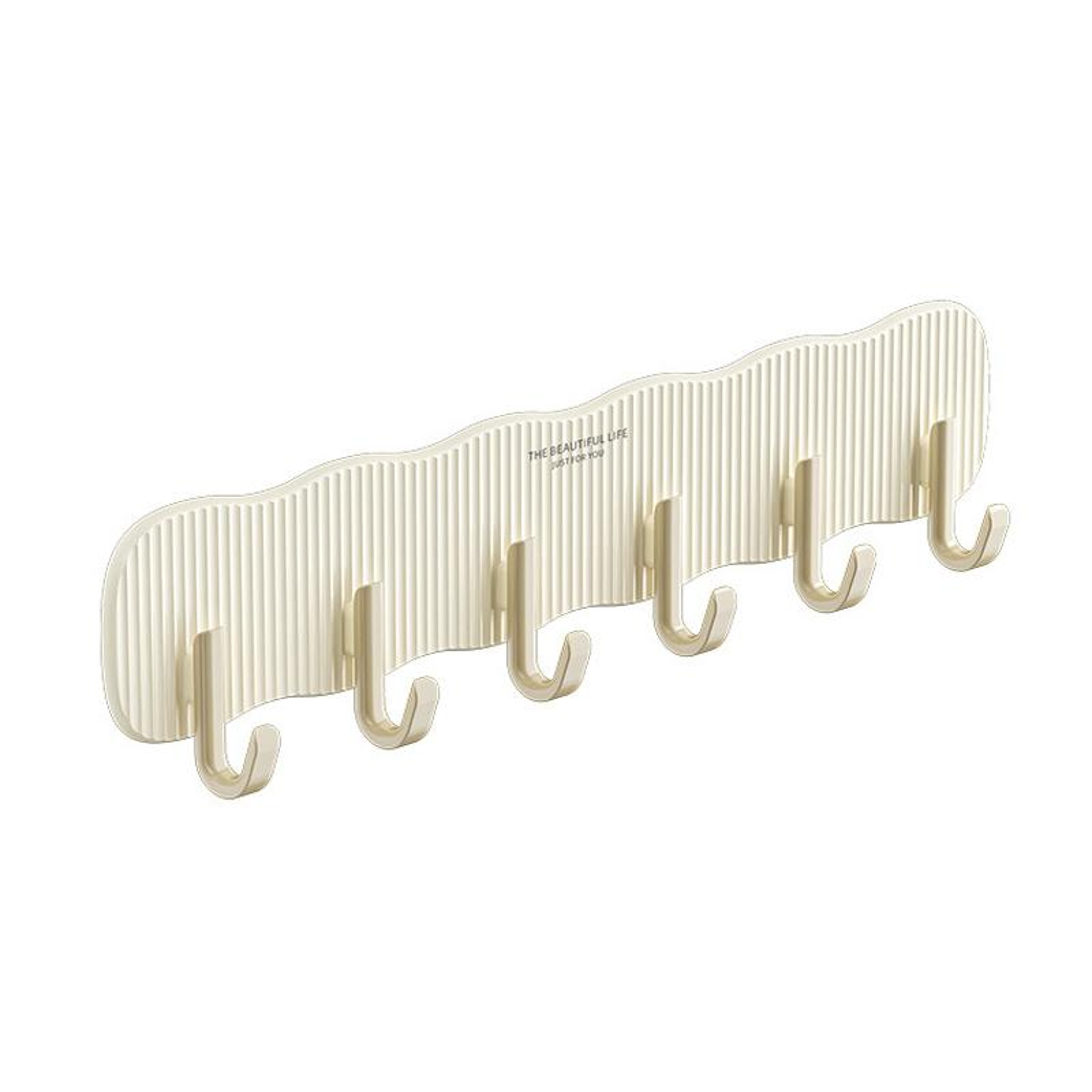 Premium No Punch Hooks For Bathroom  Kitchen Storage Strong Load Bearing Wall Hooks 5