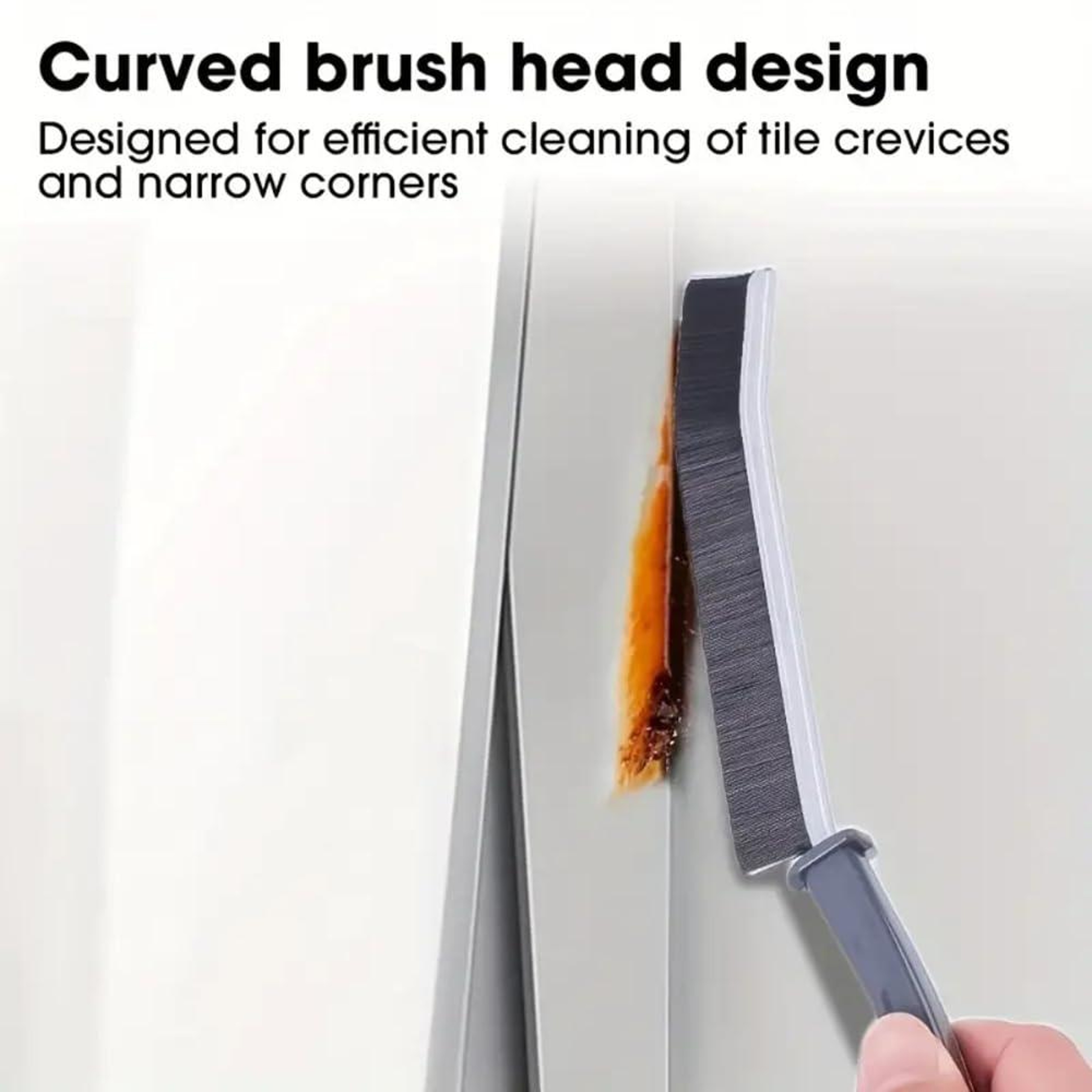 Multifunctional Corner Cleaning Brush For Bathroom  Kitchen 3