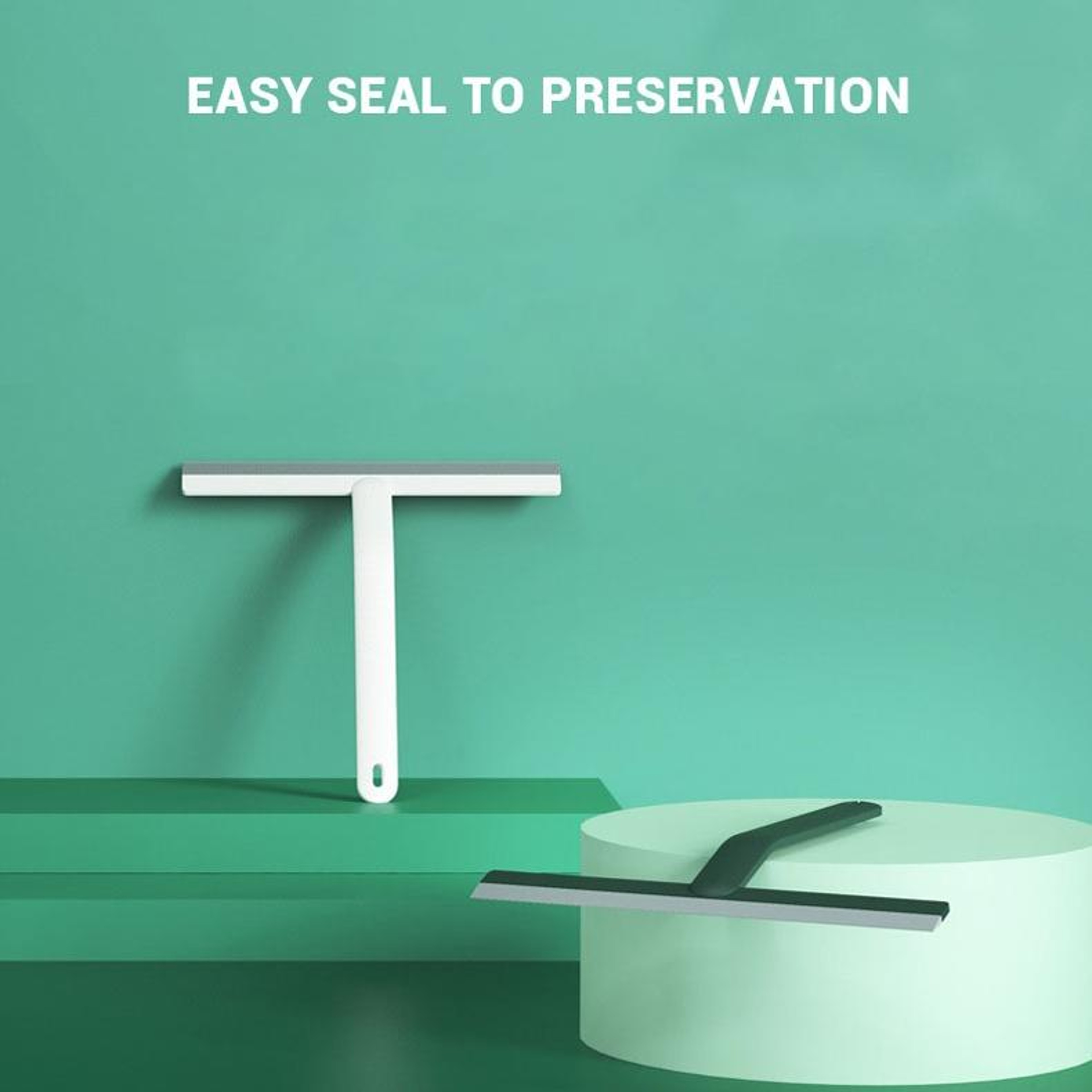 Moonlight White Soft Plastic Floor  Glass Wiper Office  Home Cleaning Tool 6