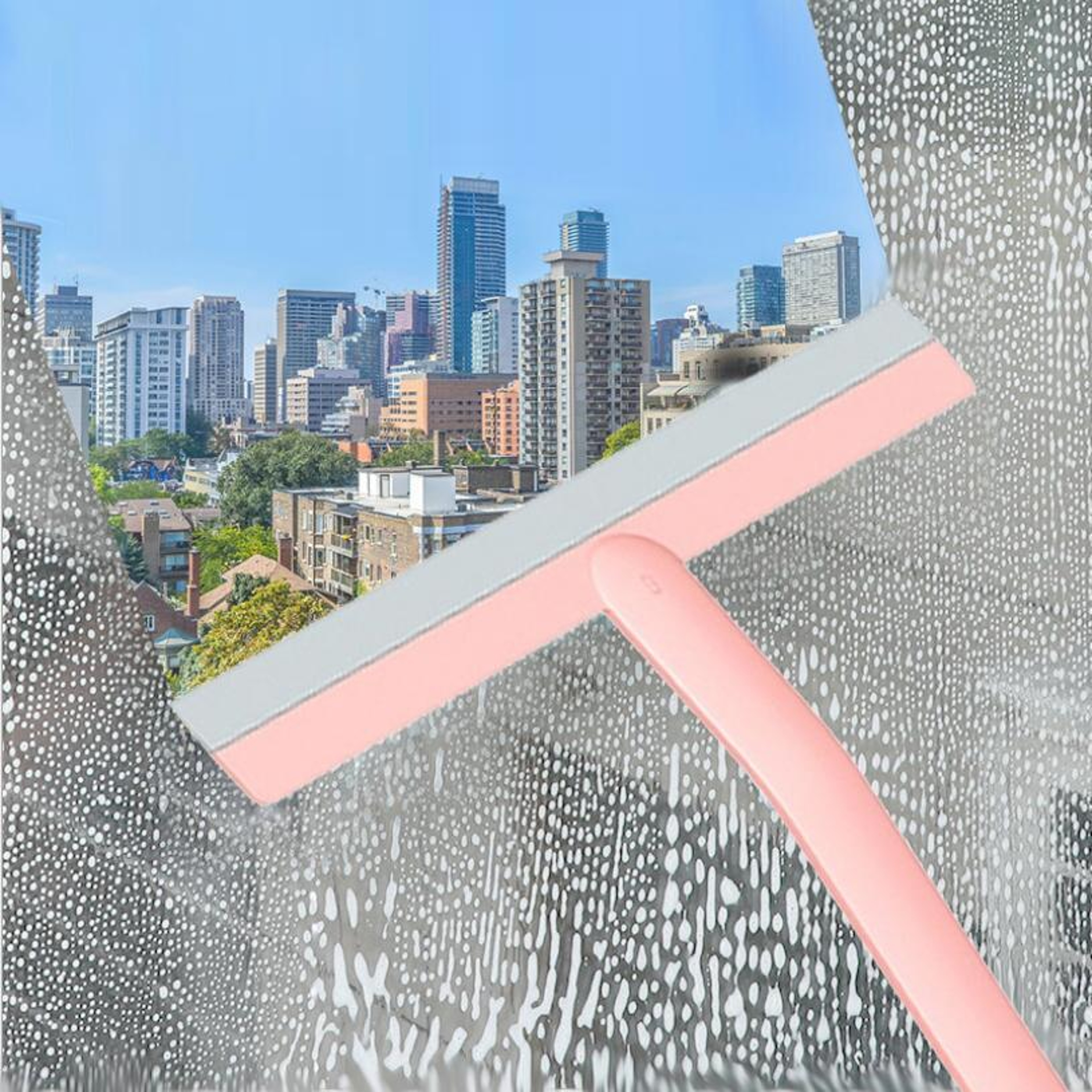 Moonlight White Soft Plastic Floor  Glass Wiper Office  Home Cleaning Tool 9