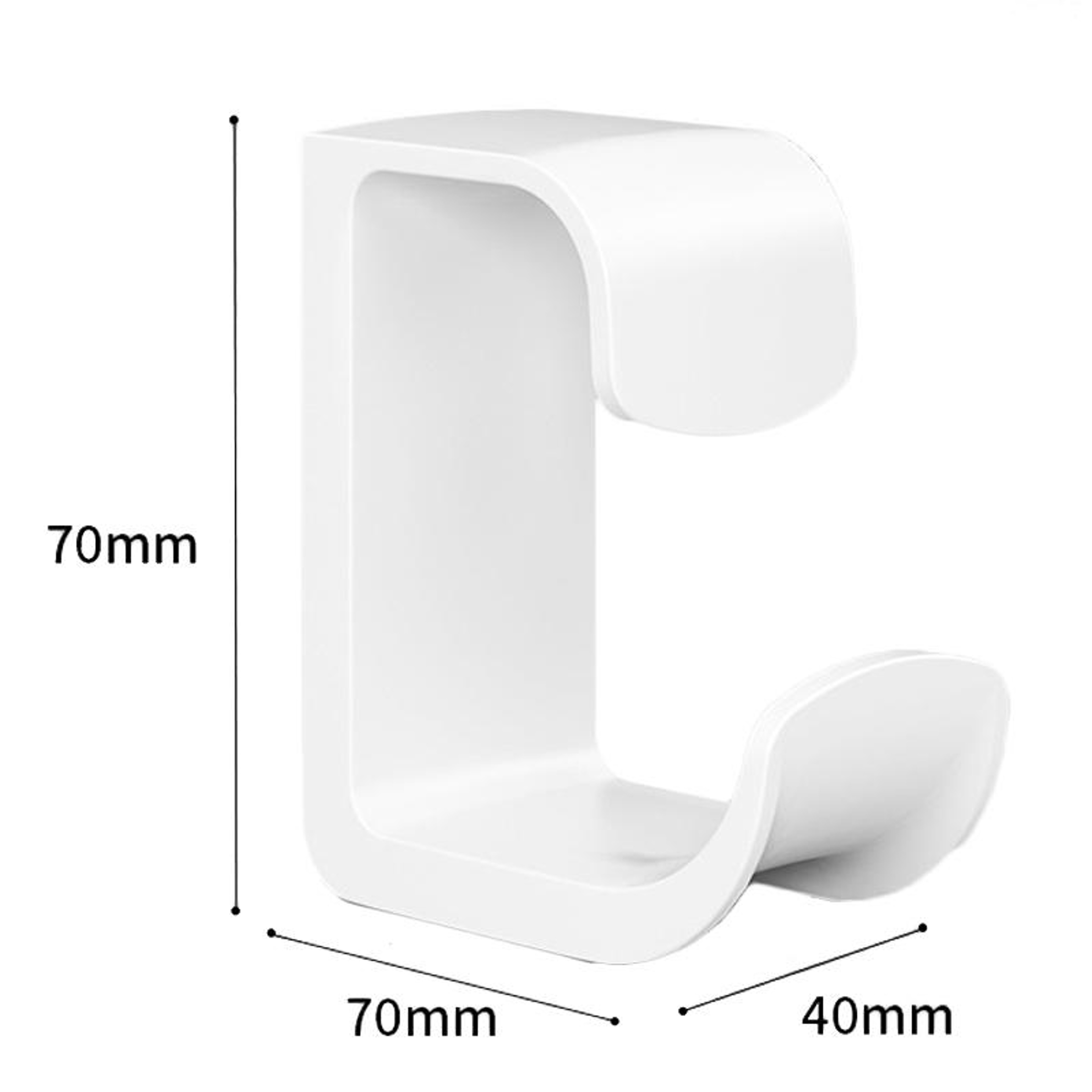 Space Saving Bathroom  Kitchen Wall Shelf With No Punch Hooks 7