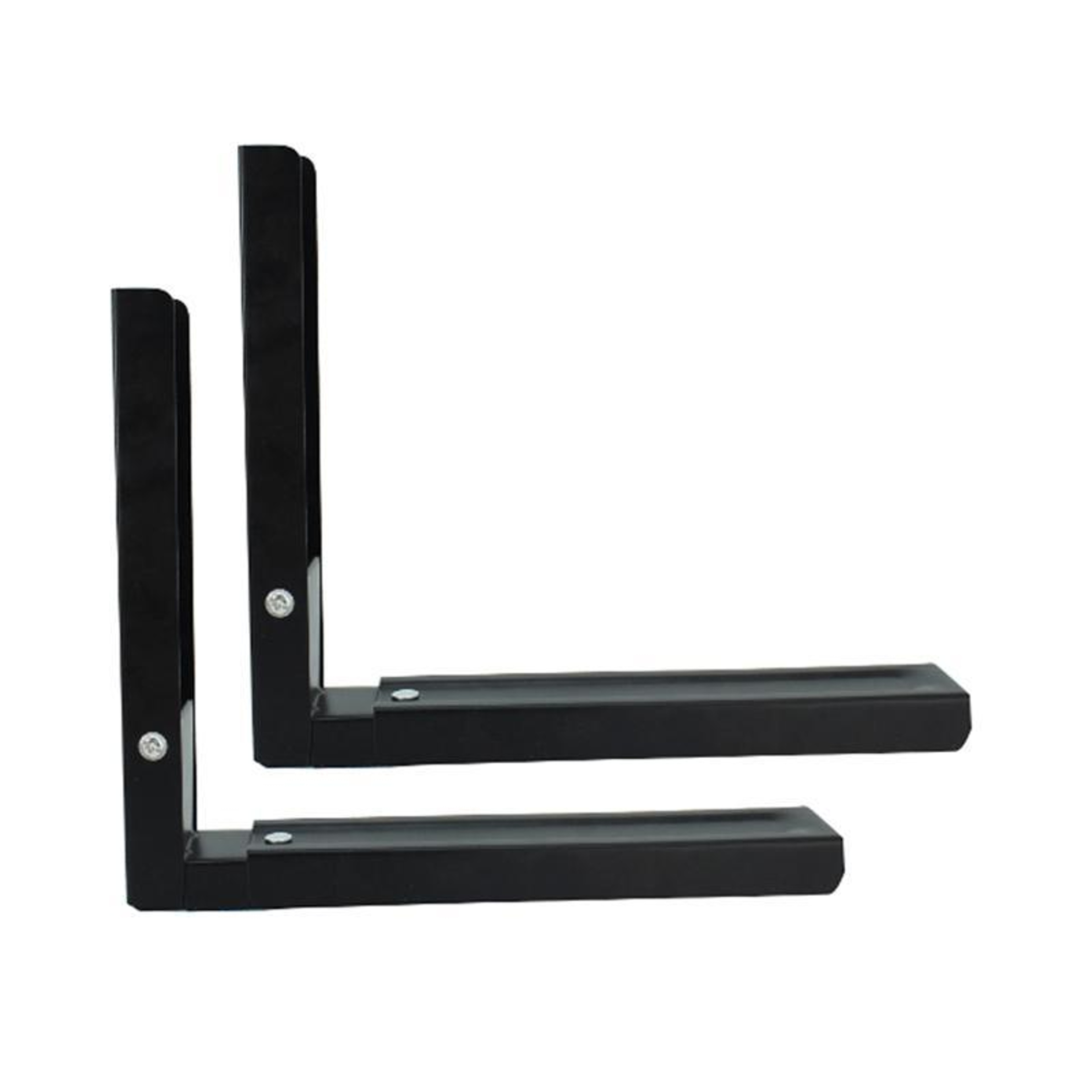 Retractable Folding Microwave Bracket Heavy Duty Adjustable Kitchen Shelf – view 12