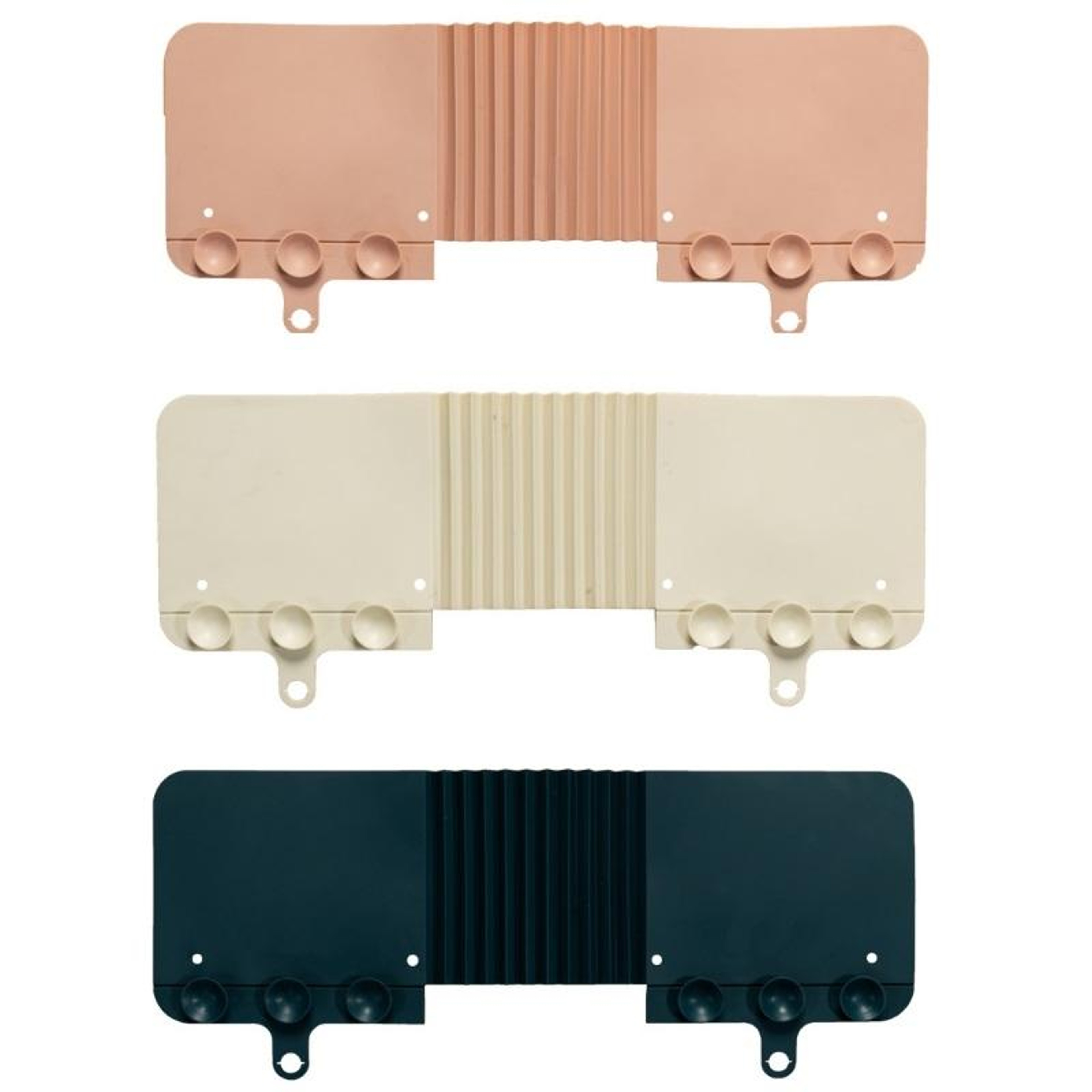 Foldable Kitchen Sink Splash Guard Flaps With Suction Cups 0