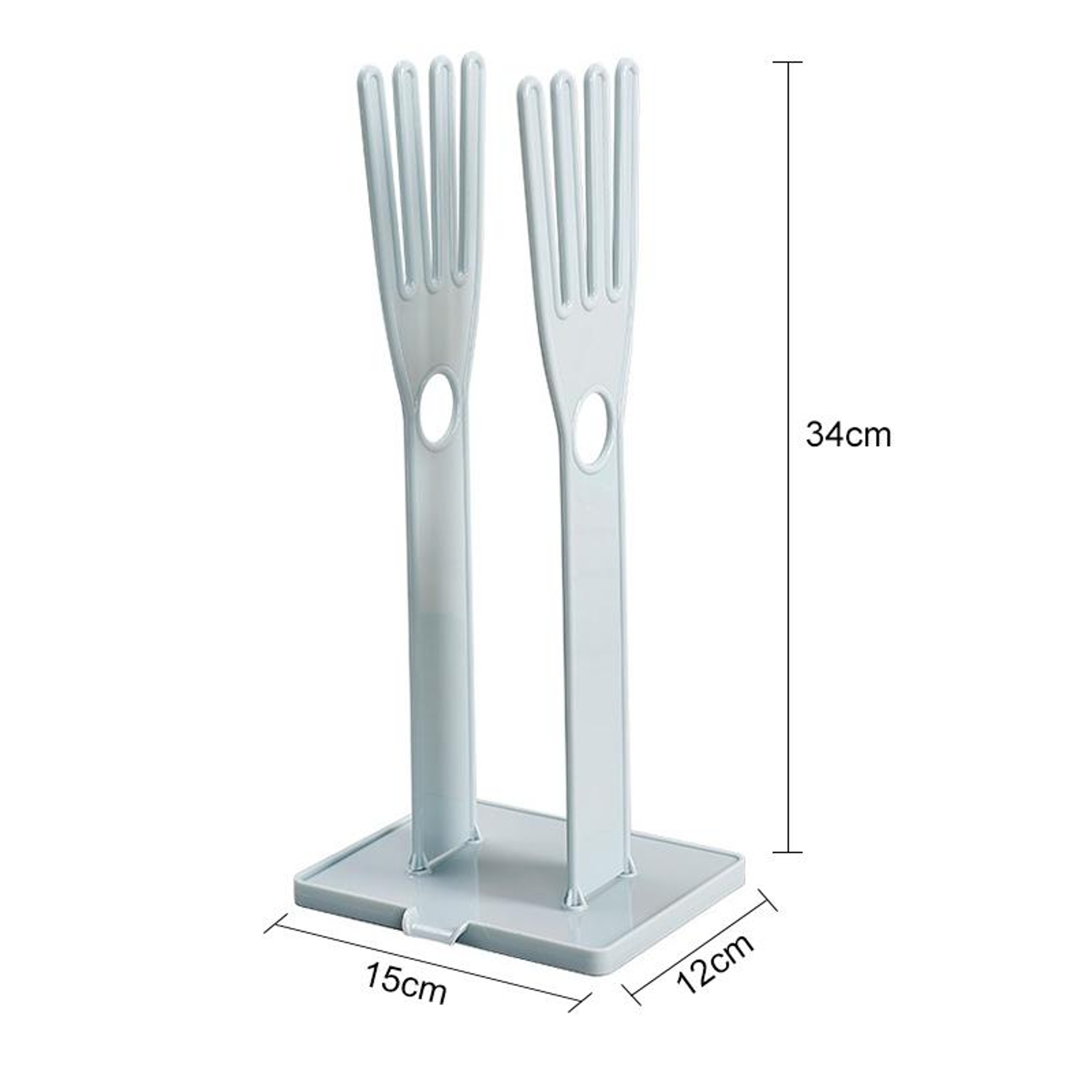 Portable Glove  Kitchen Storage Rack With Desktop Drainage 8