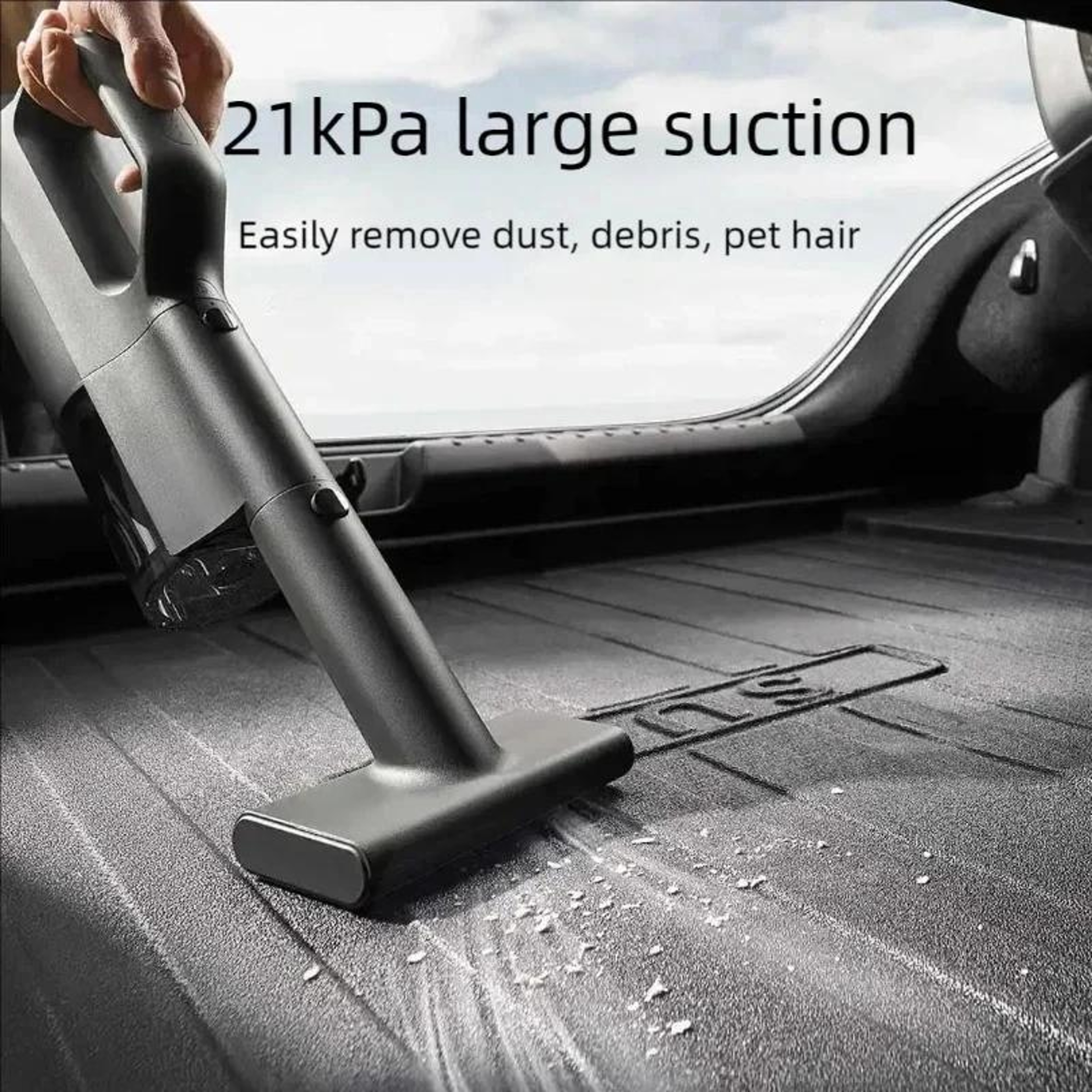 Handheld Car Vacuum Cleaner Powerful & Portable – view 3