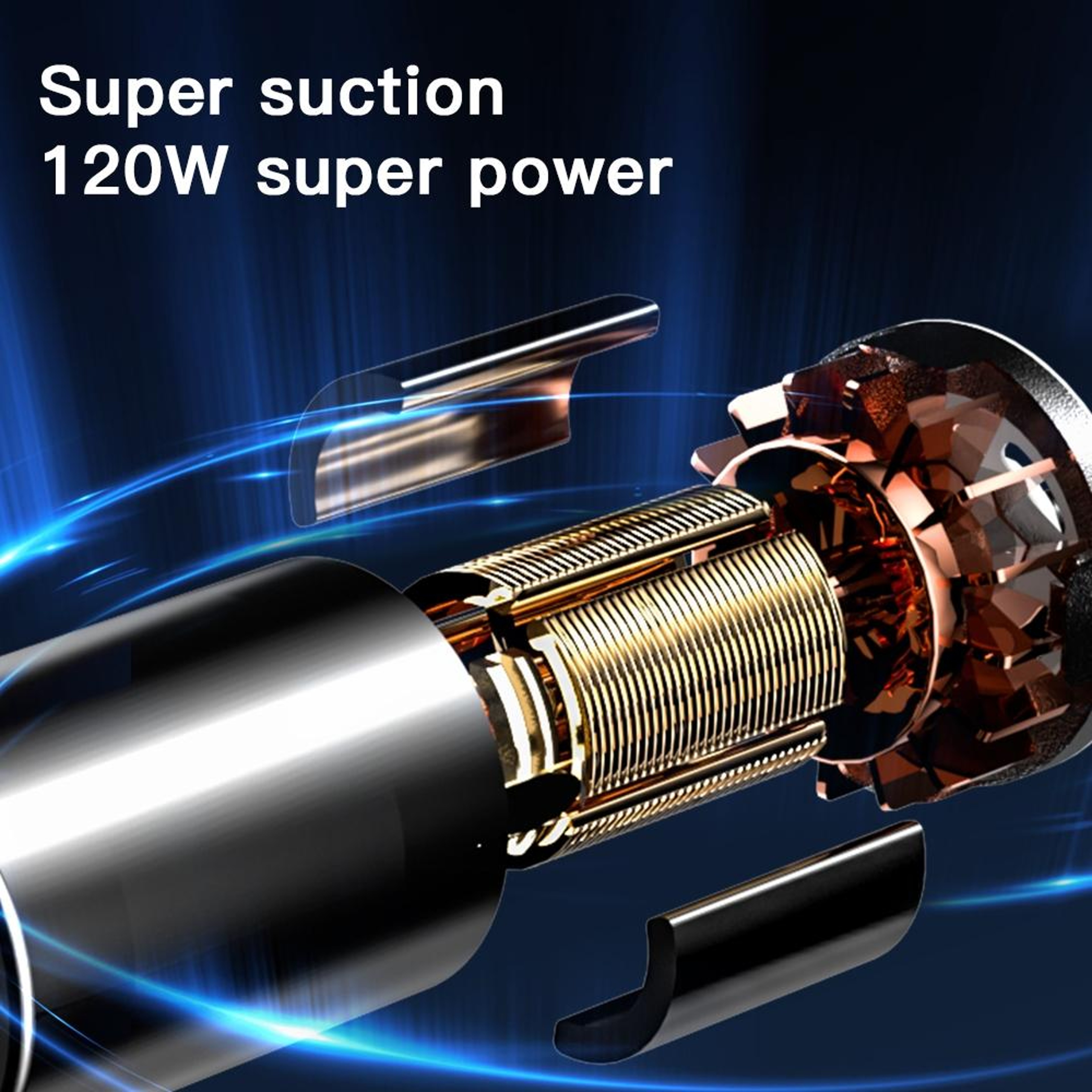 Premium Wireless Handheld Car Vacuum Cleaner Strong Suction Car Vacuum  Portable Car Vacuum Cleaner 7
