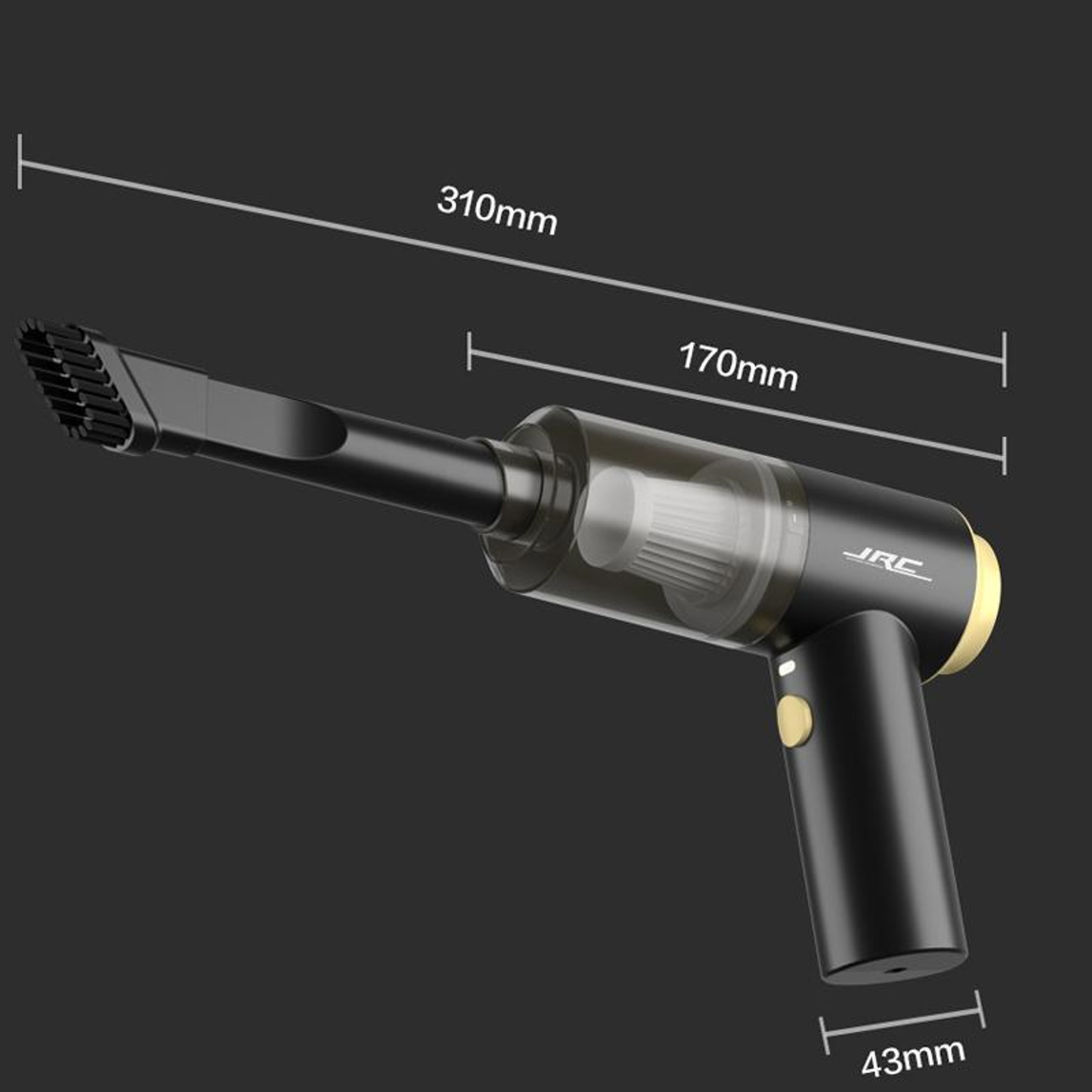 Handheld Wireless Vacuum Cleaner for Keyboard & Desktop Dust Removal – view 9