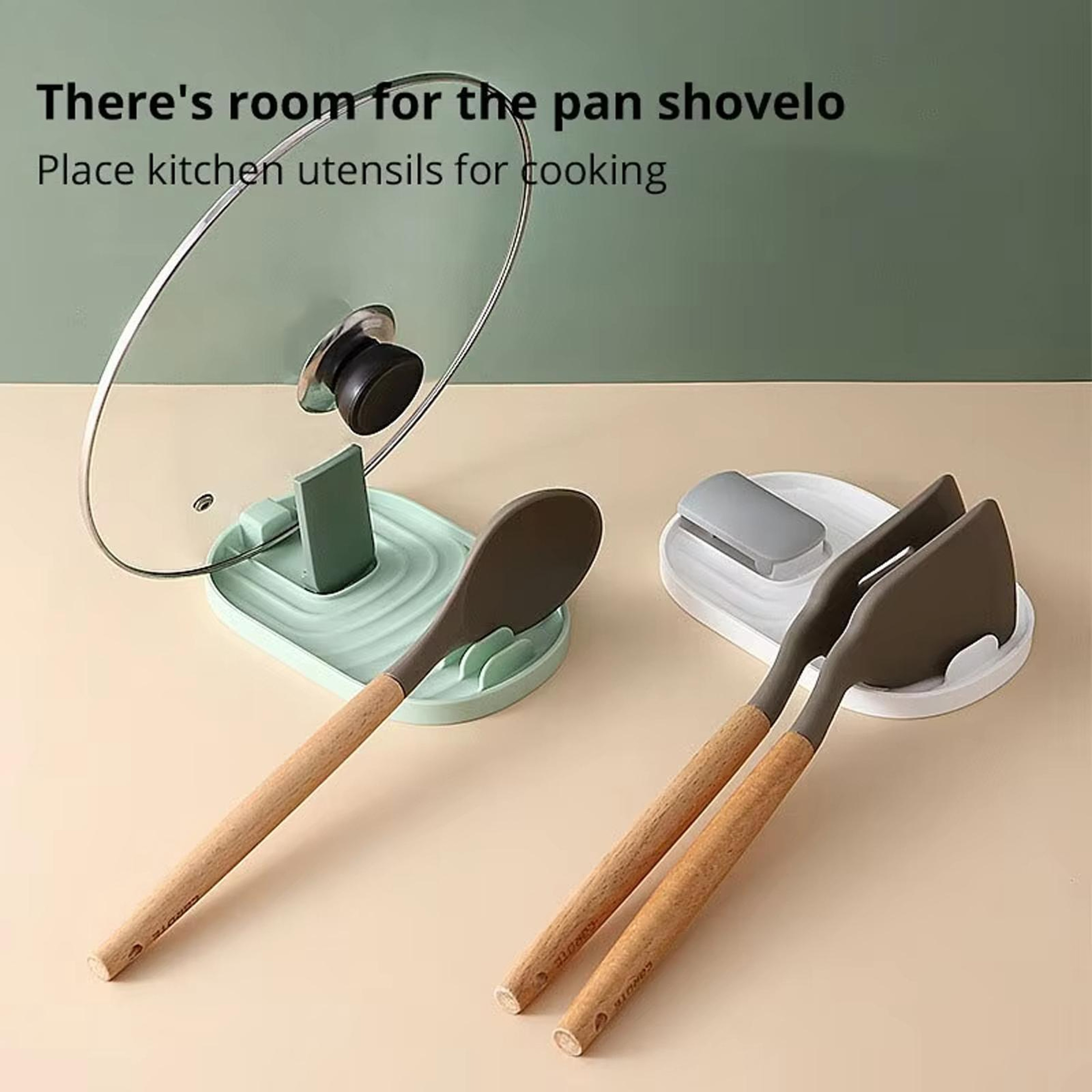 Folding Pot Lid Organizer  Kitchen Storage Rack Space Saving Stove Top Holder 1