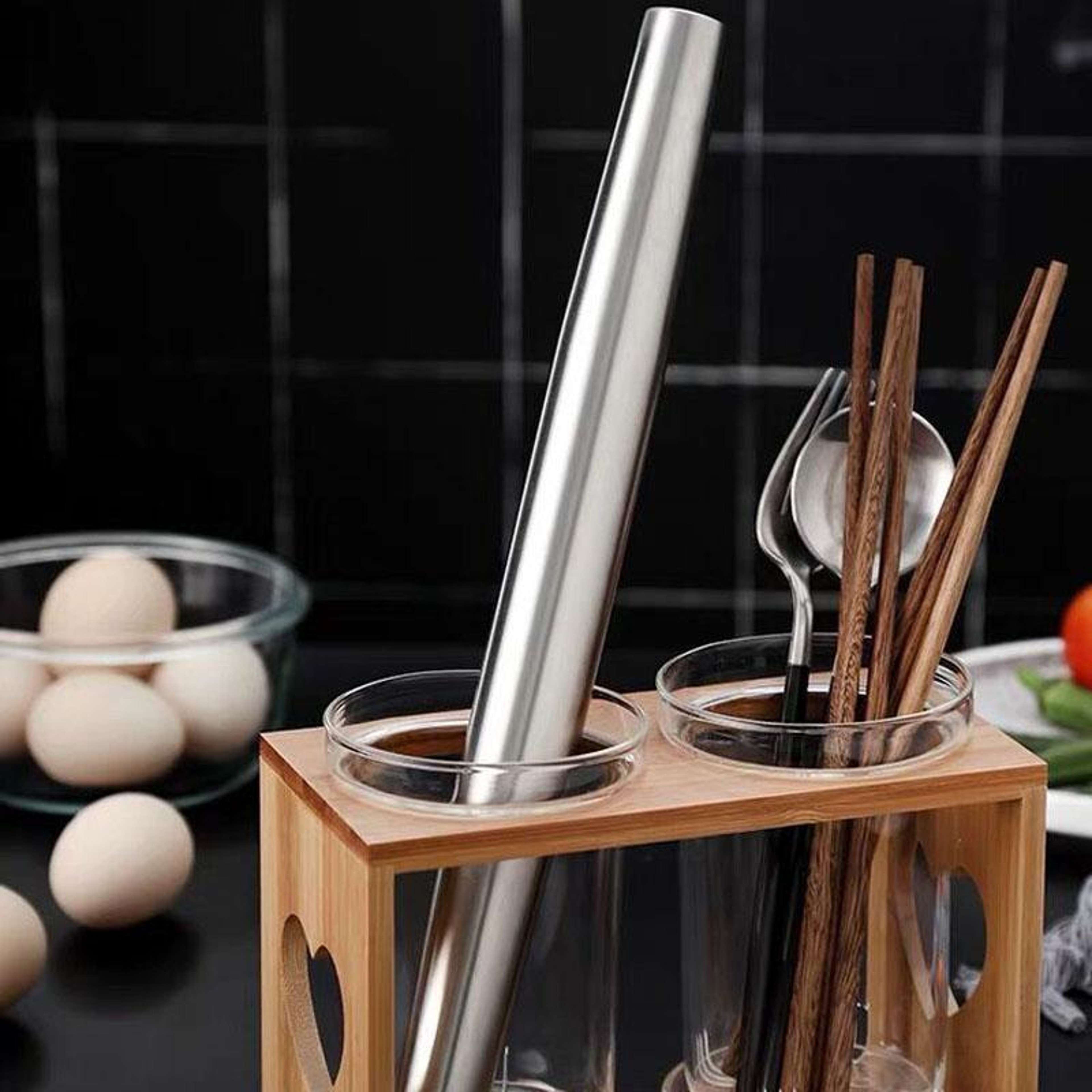 Premium Stainless Steel Rolling Pin for Baking & Dough Preparation – view 10