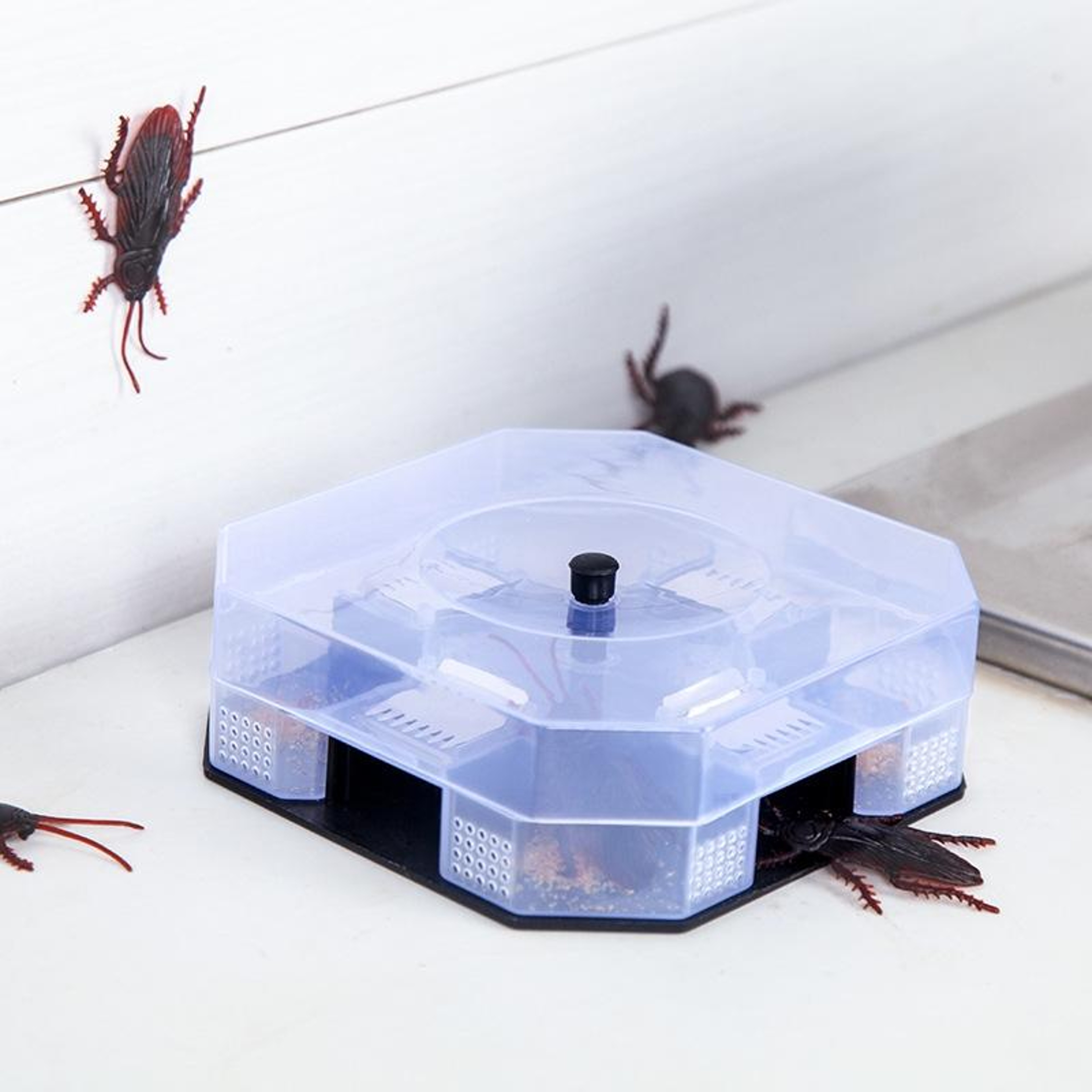 Non Toxic Cockroach Catcher For Kitchen  Toilet Safe Insect Trap 6
