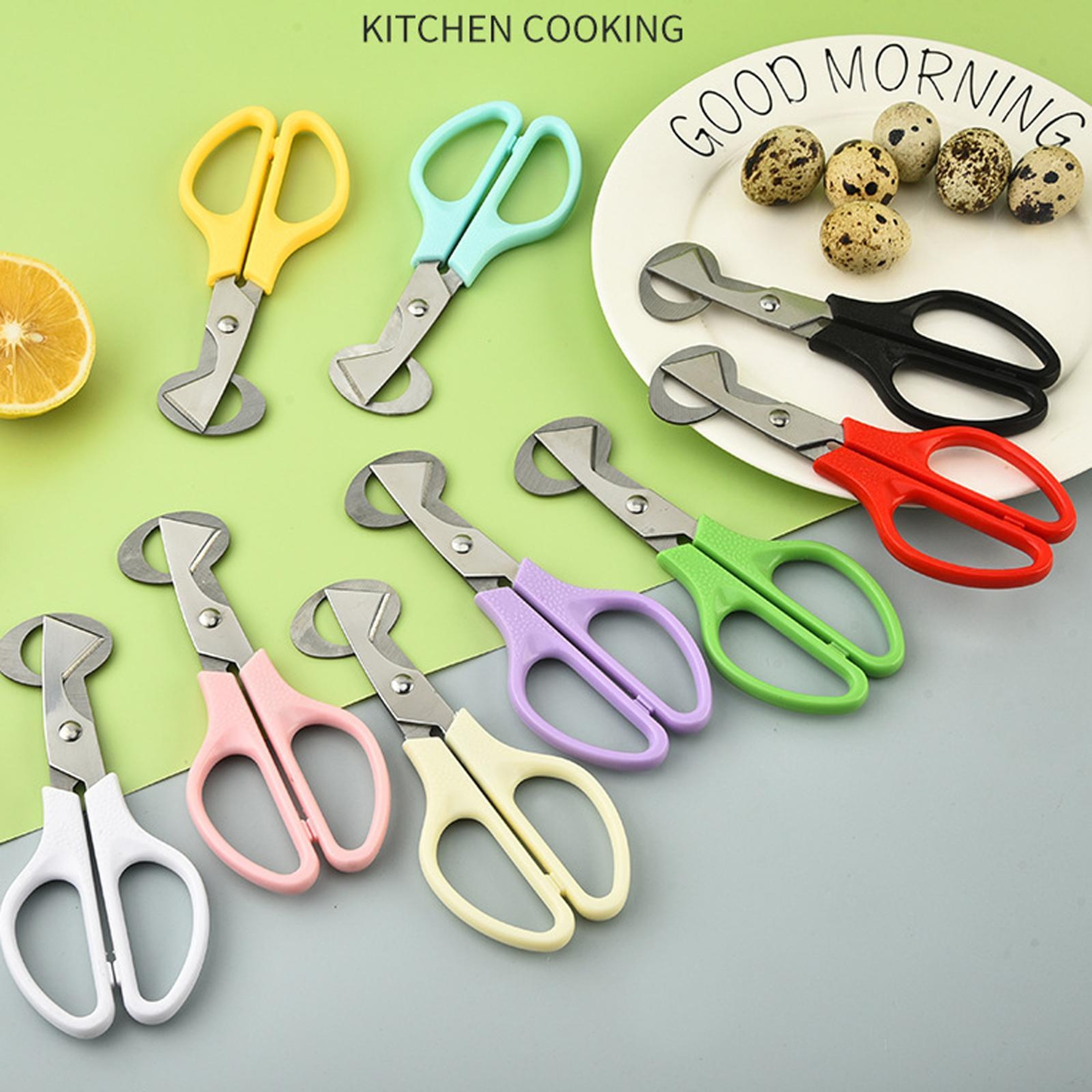 Premium Stainless Steel Quail Egg Scissors & Precision Egg Cutter Tool – view 2
