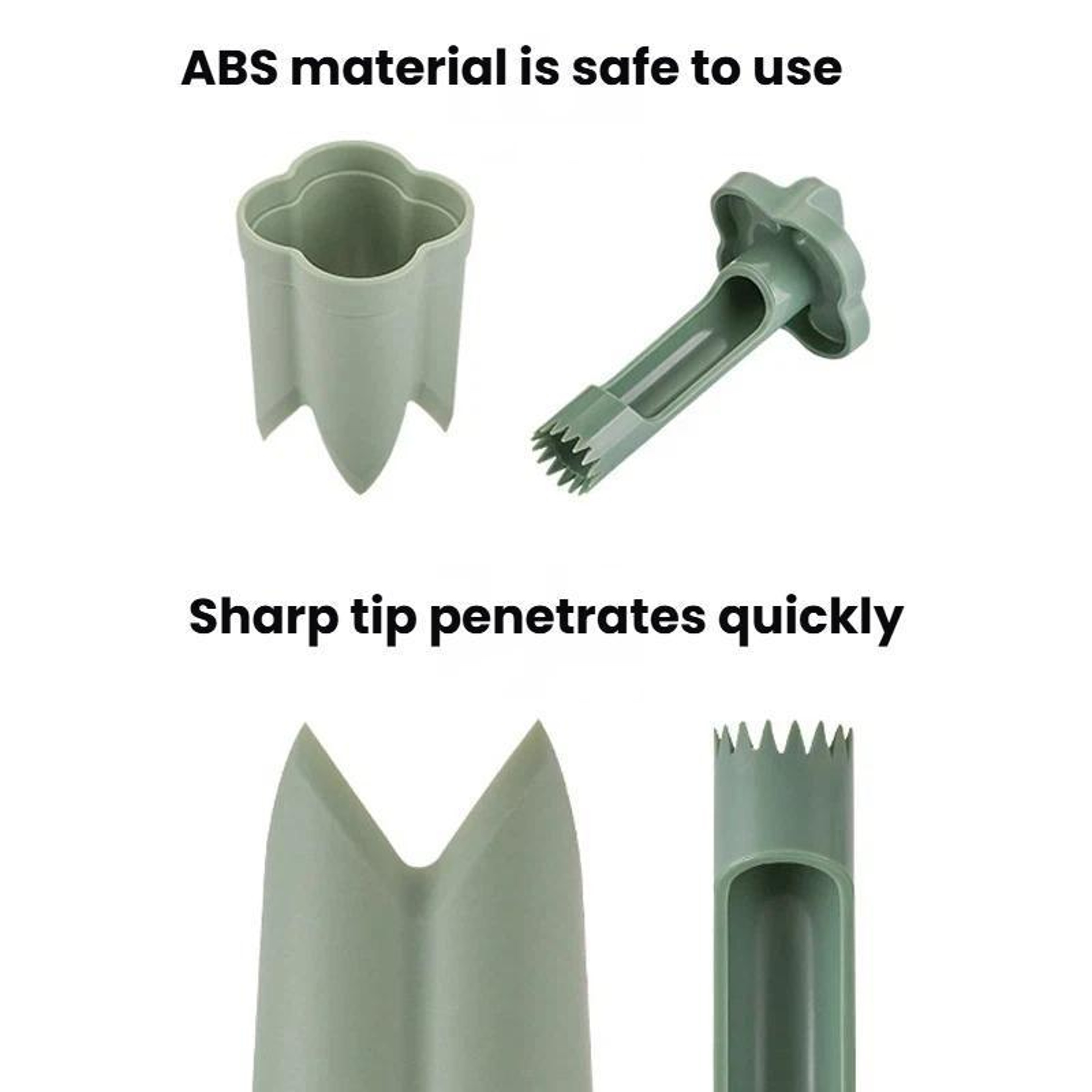 Premium Chili Corer Tool Set ABS Plastic Chili Corer Tool & Pepper Seed Remover Kitchen Prep Utensils – view 7