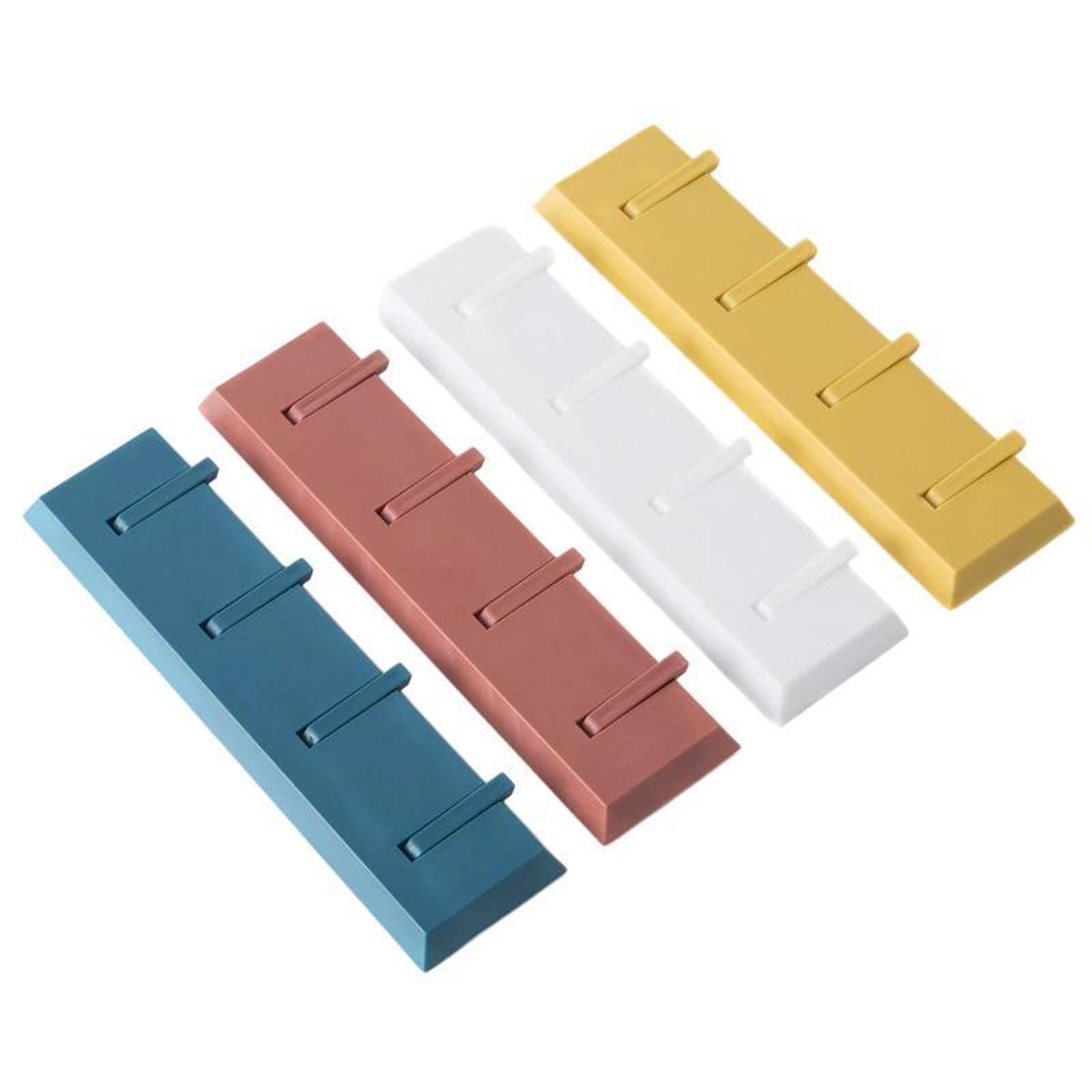 No Drill Adhesive Hooks For Walls And Doors Damage Free Storage Rack 0