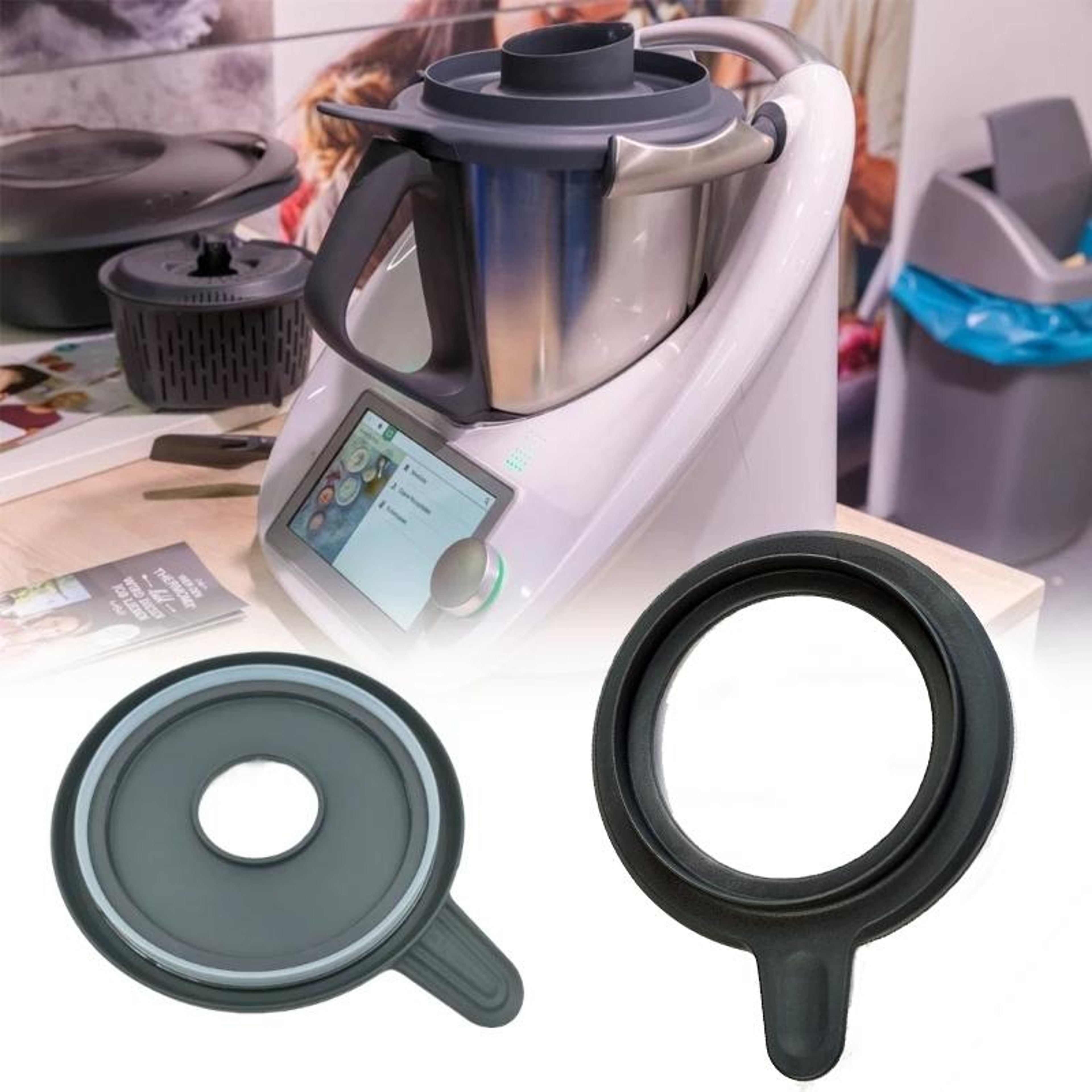 Visual Bowl Lid Large Opening Cover 5