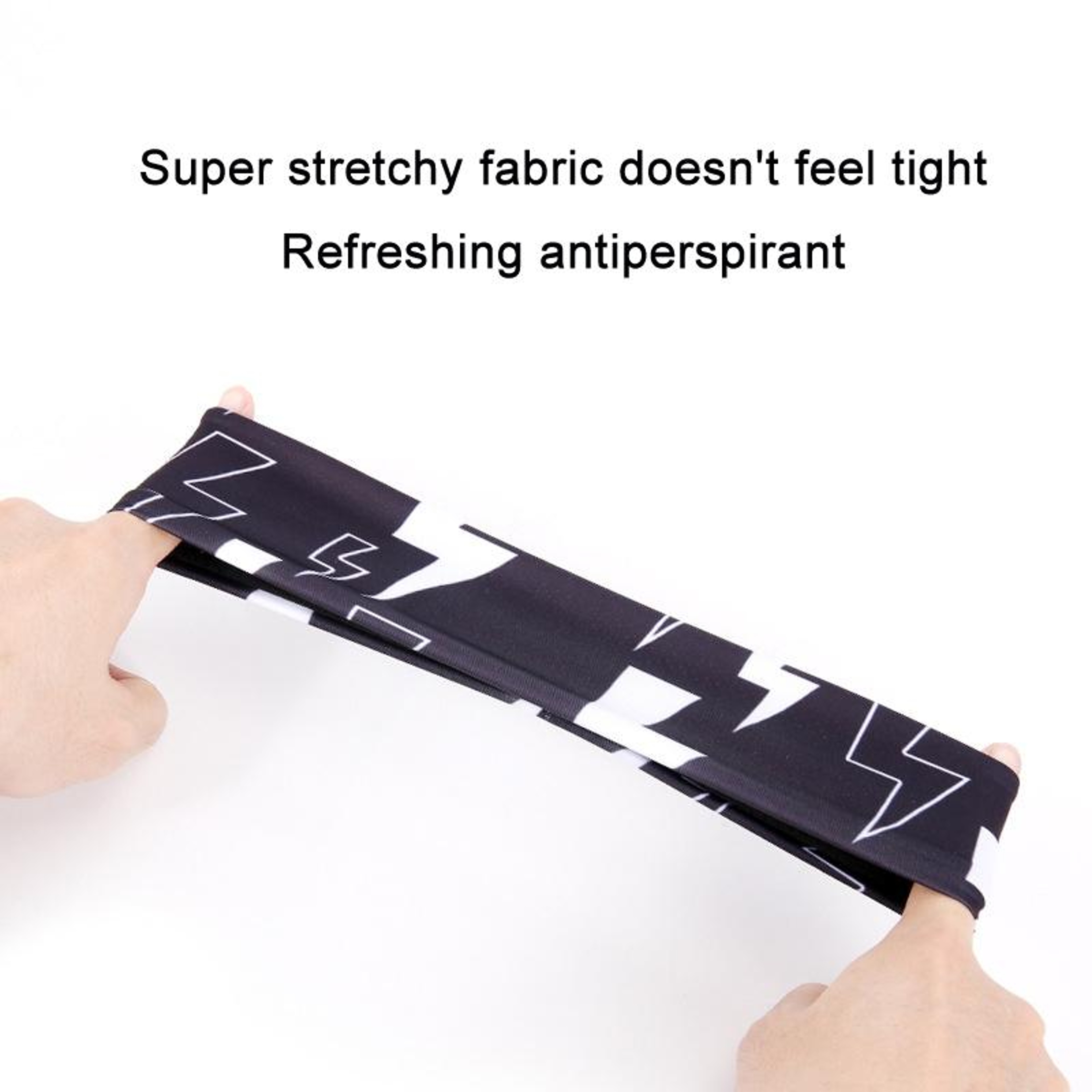 Premium Sports Sweatband Fitness Headband Antiperspirant Comfort 2