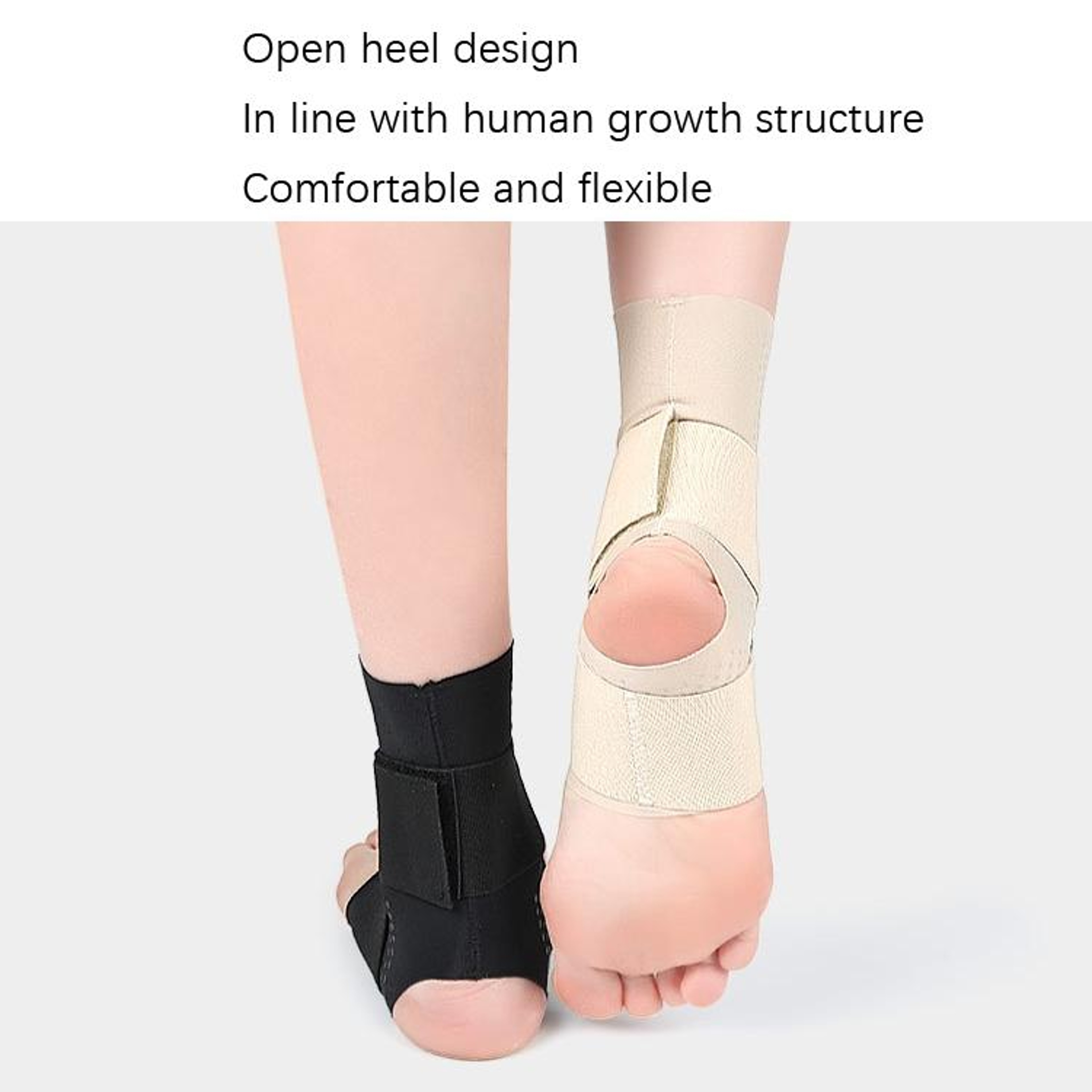 Thin Anti Slip Compression Ankle Brace For Sports  Injury Support 5