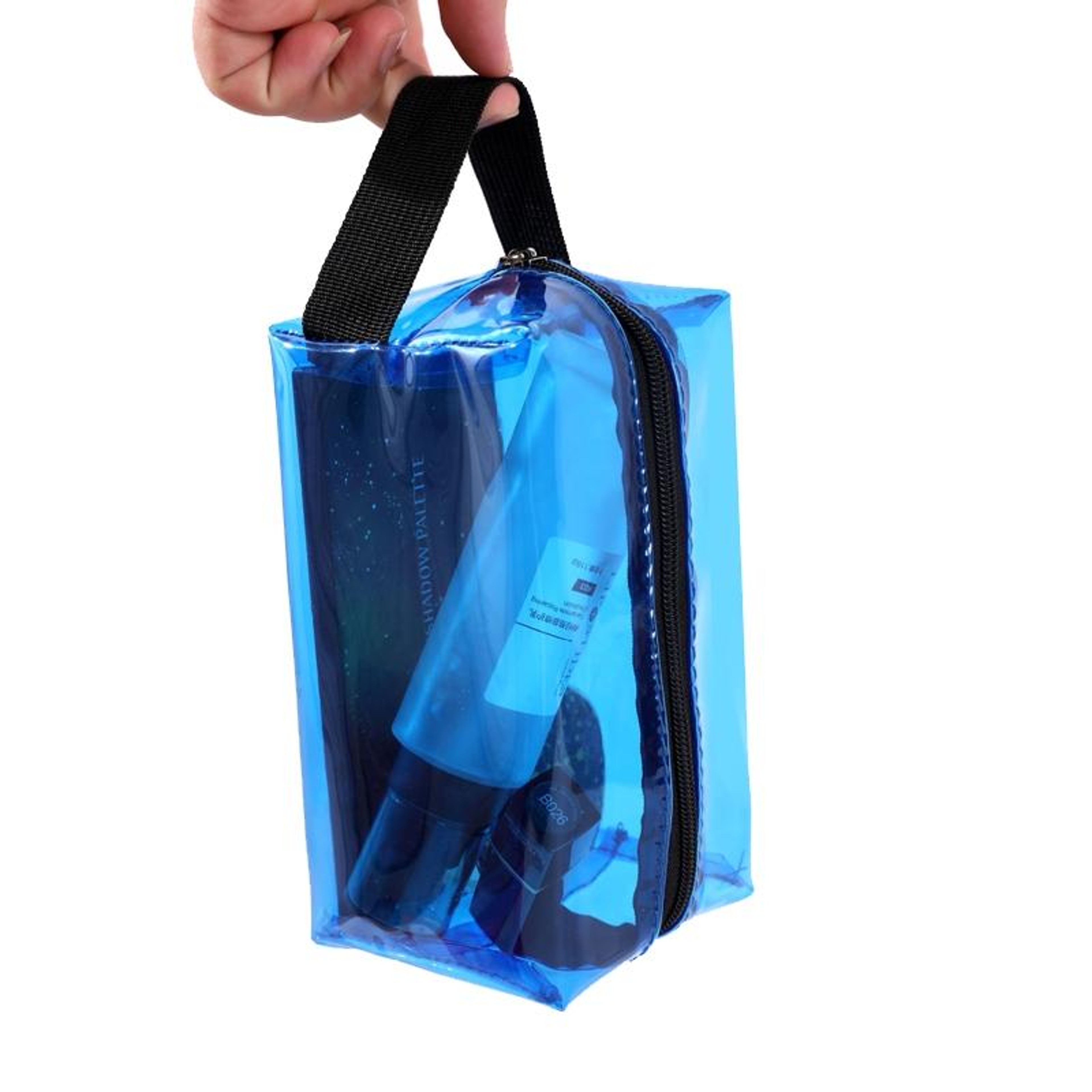 Dazzling Waterproof PVC Cosmetic  Toiletry Bag Travel Handbag 6