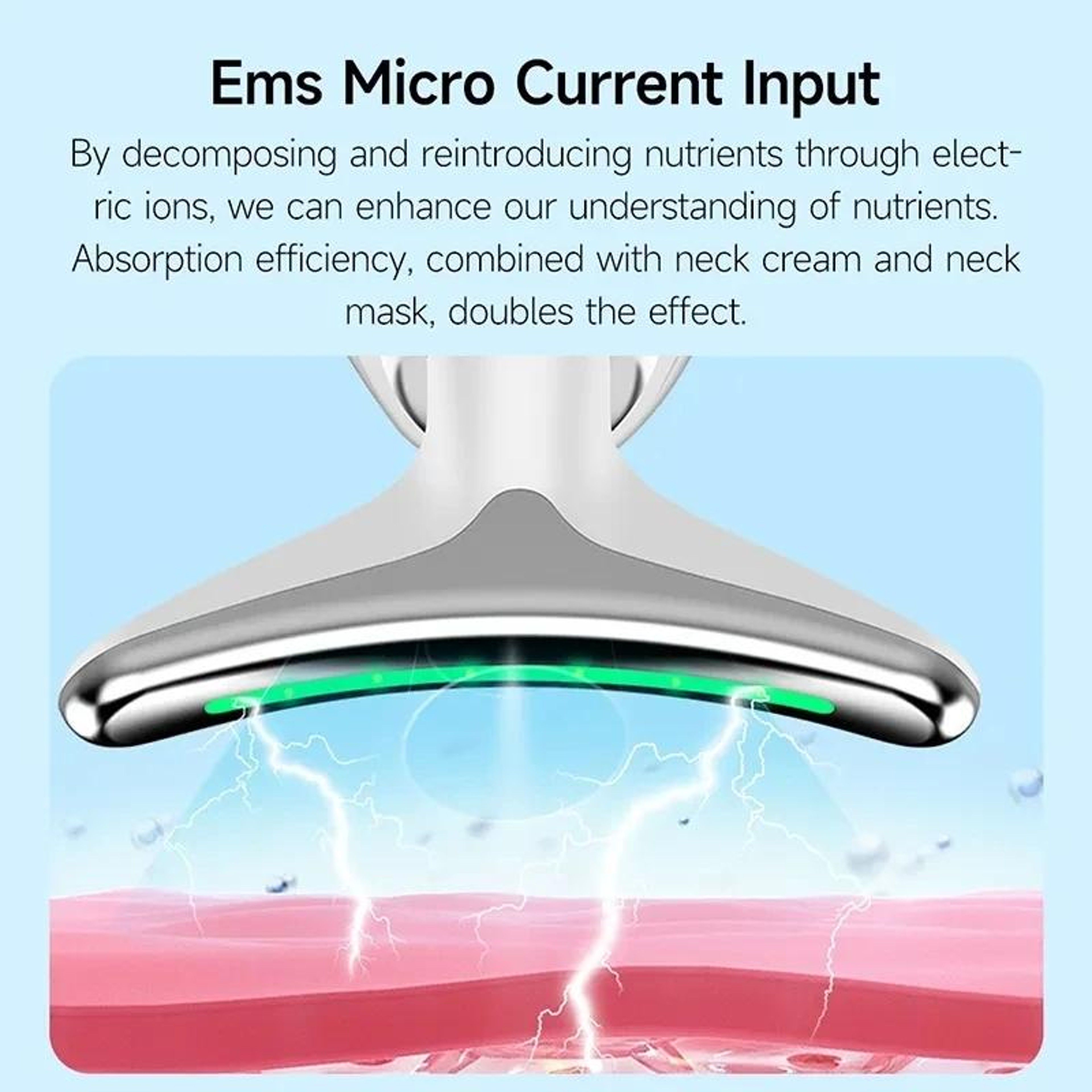 Rechargeable Heated Neck Massager And Face Beauty Device 10